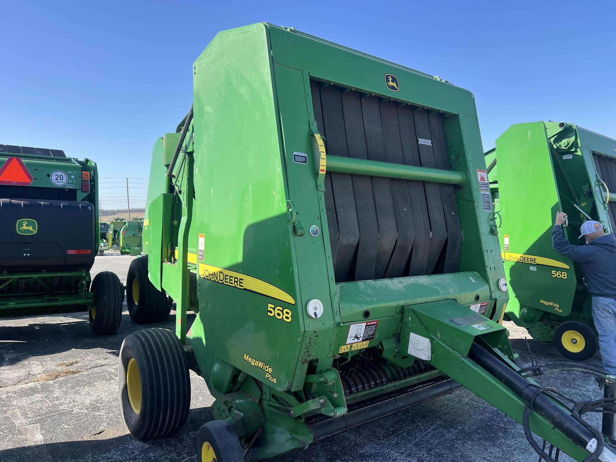  2009 John Deere 568 at Heritage Tractor in Rogersville, MO