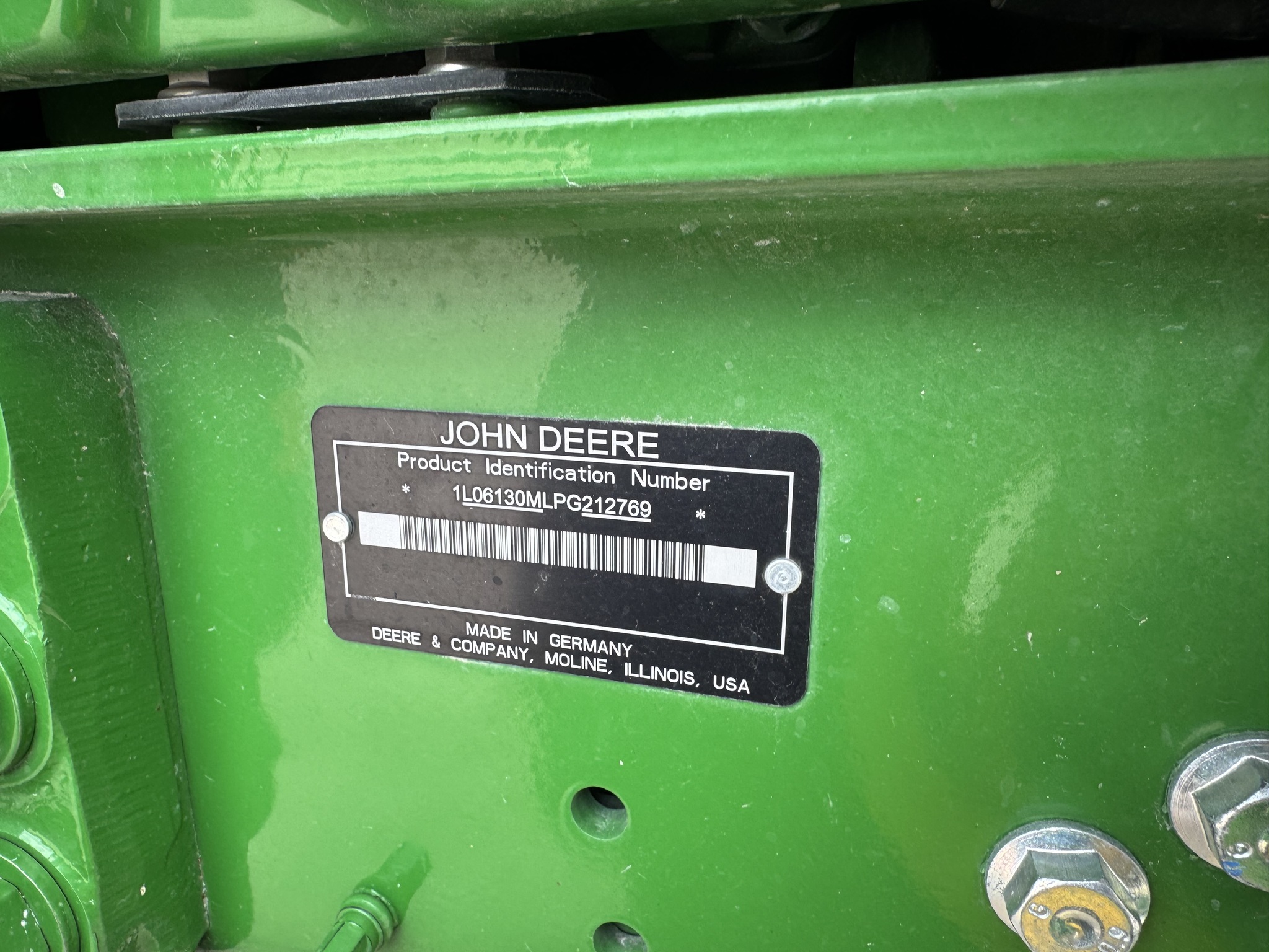  2024 John Deere 6130M at Heritage Tractor in Quincy, IL