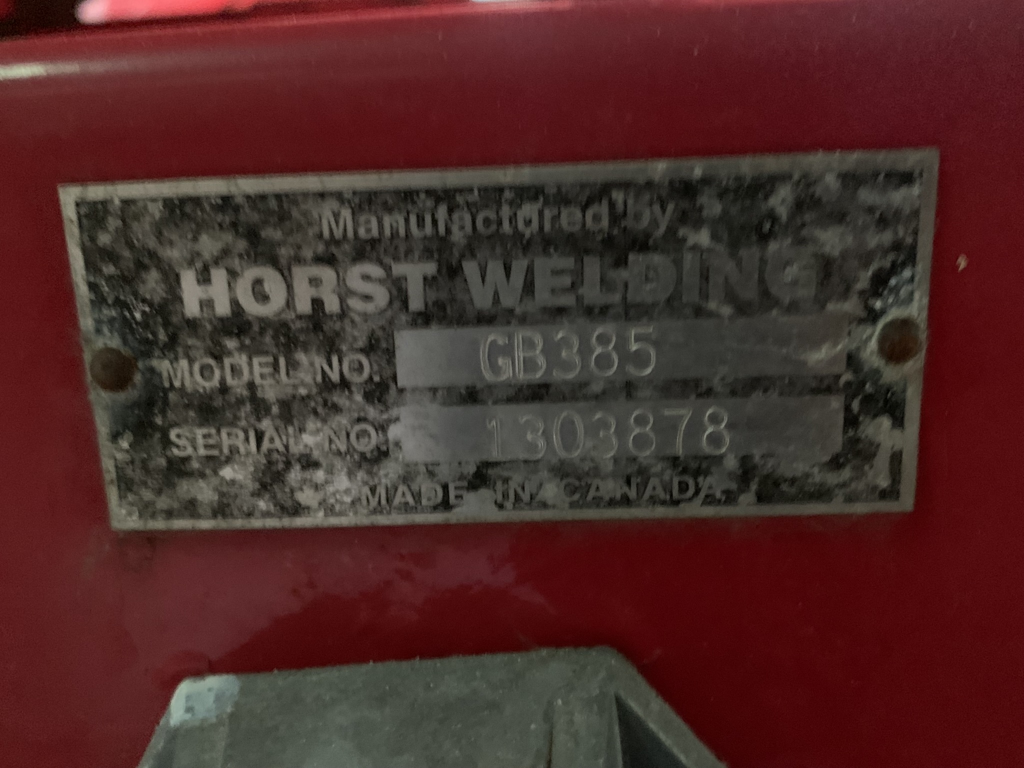 2013 Horst GB 385 Image 11