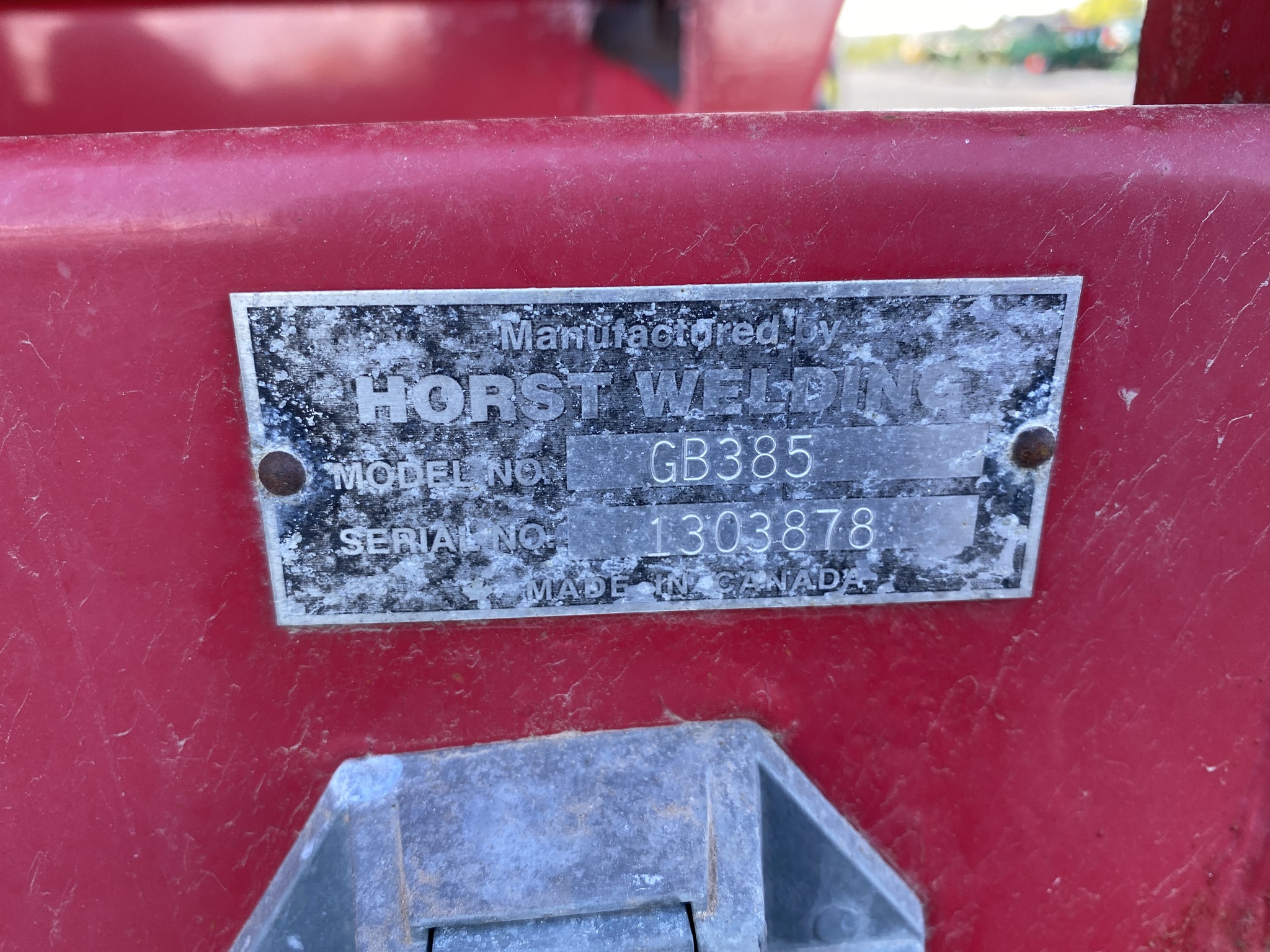 2013 Horst GB 385 Image 7