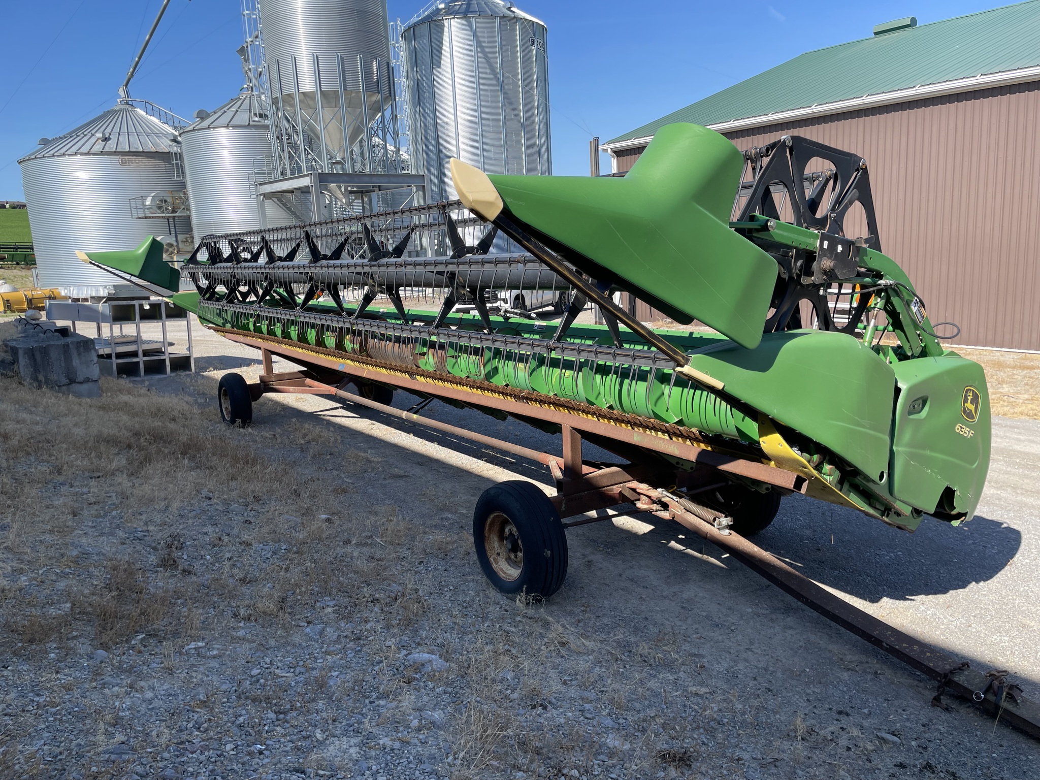 2009 John Deere 635F Image 2
