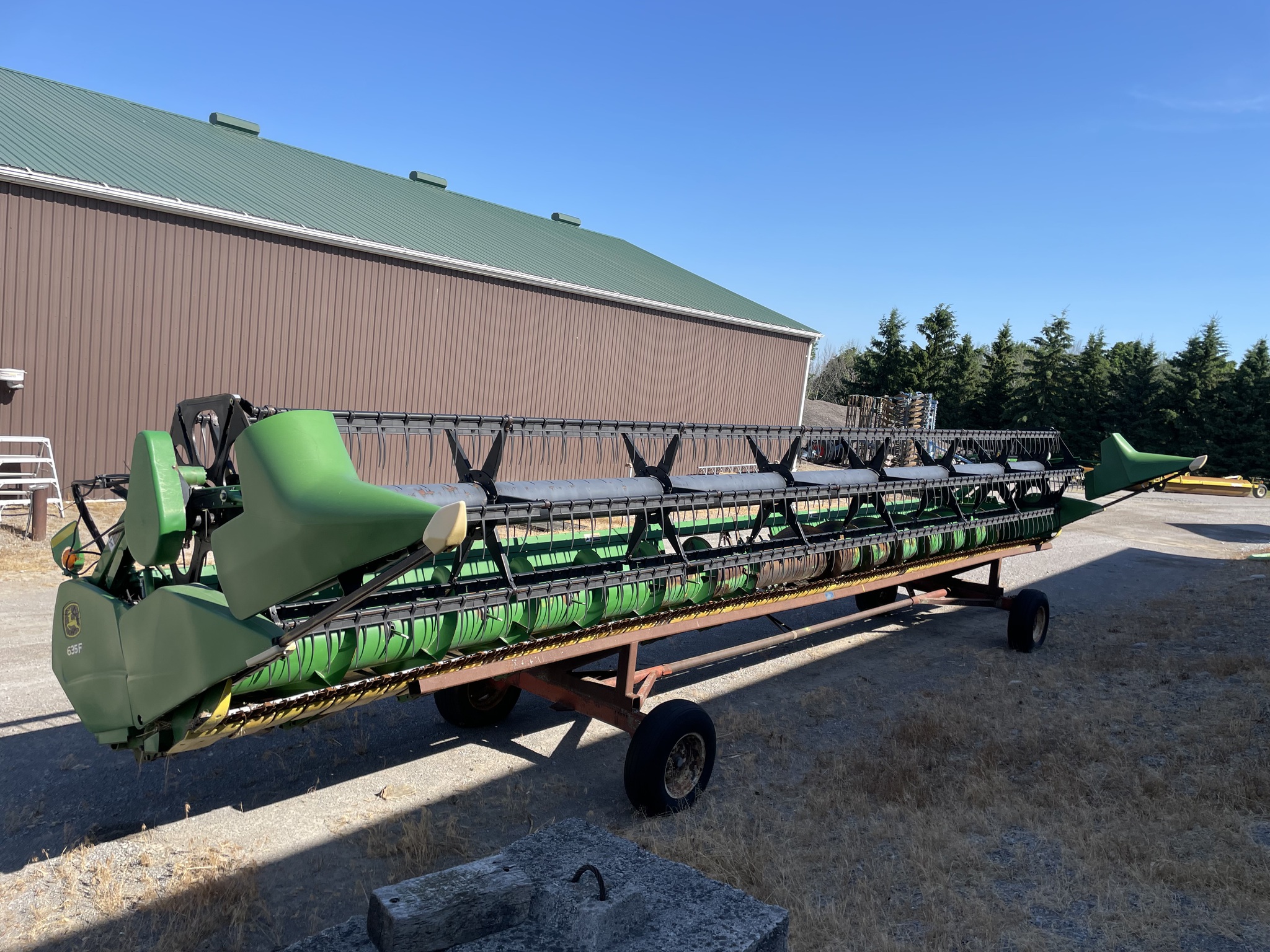 2009 John Deere 635F Image 1
