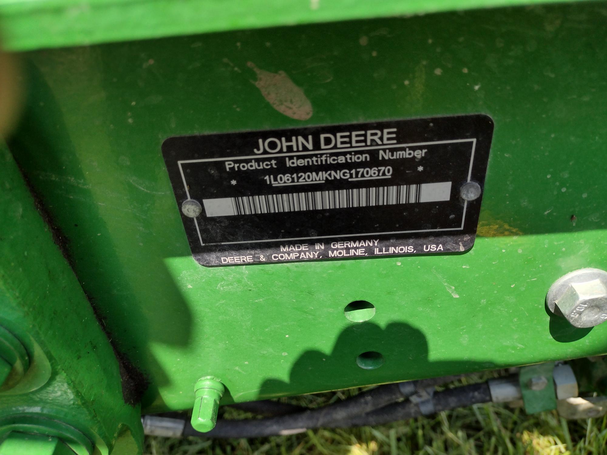 2023 John Deere 6120M Image 8