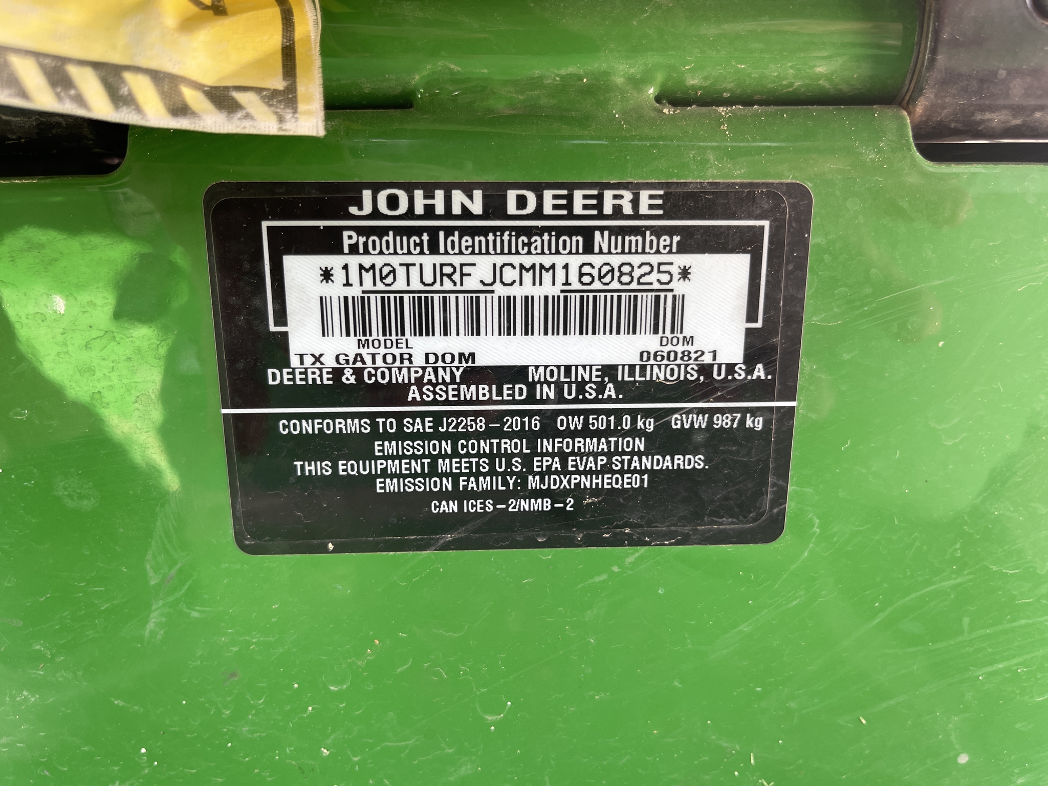 2021 John Deere TX Turf Image 16