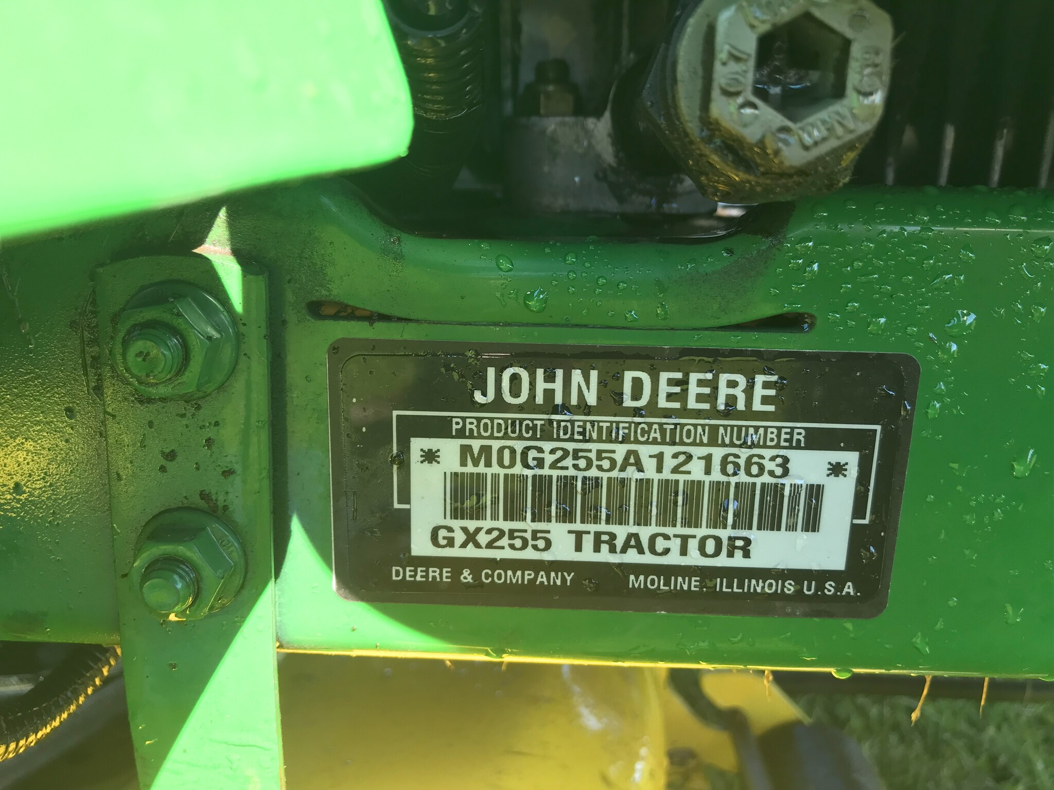 2003 John Deere GX255 Image 11