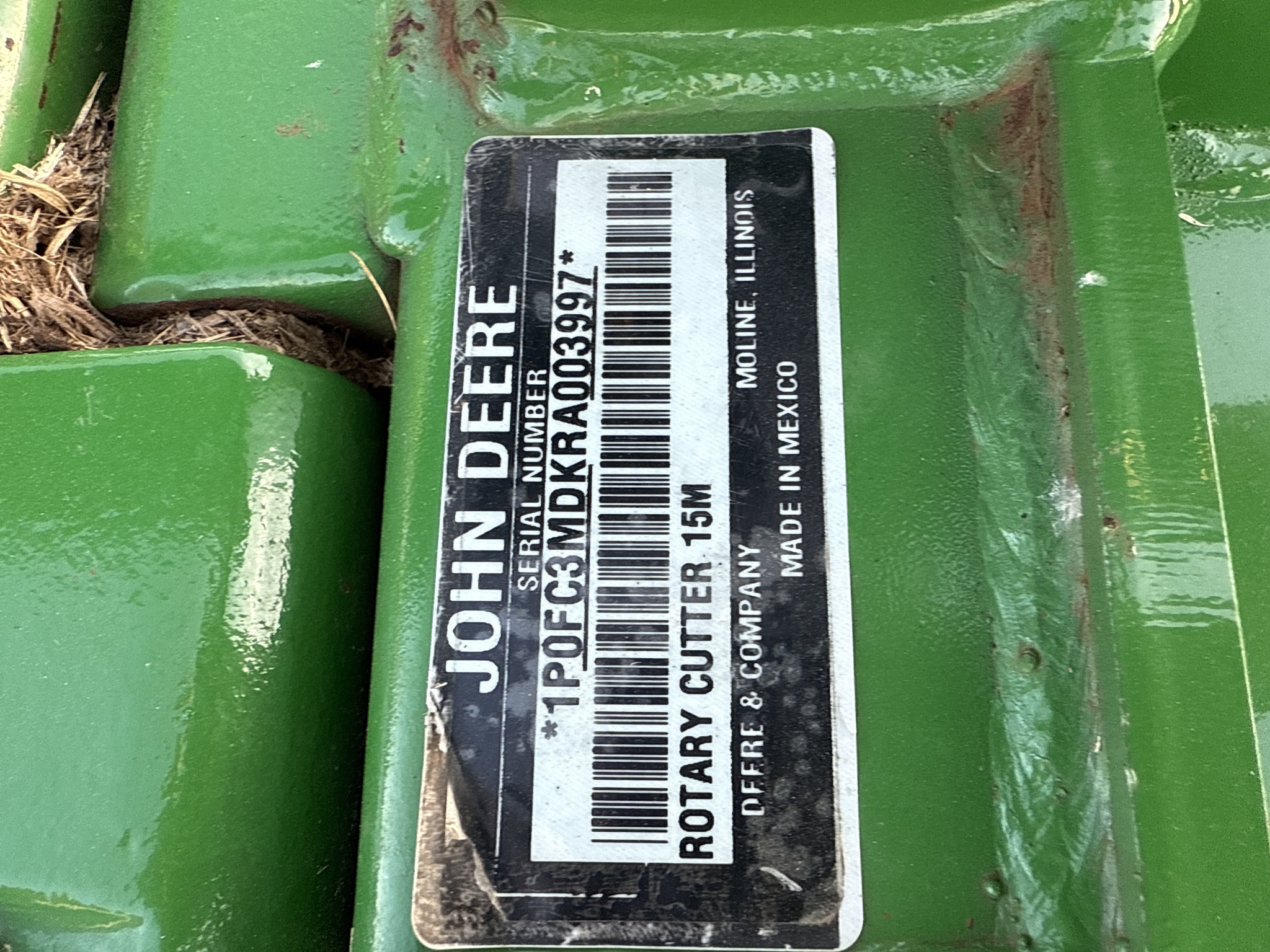 2024 John Deere FC15M Image 22