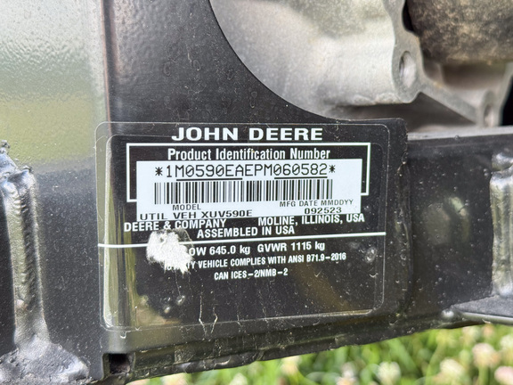 2023 John-Deere XUV590E