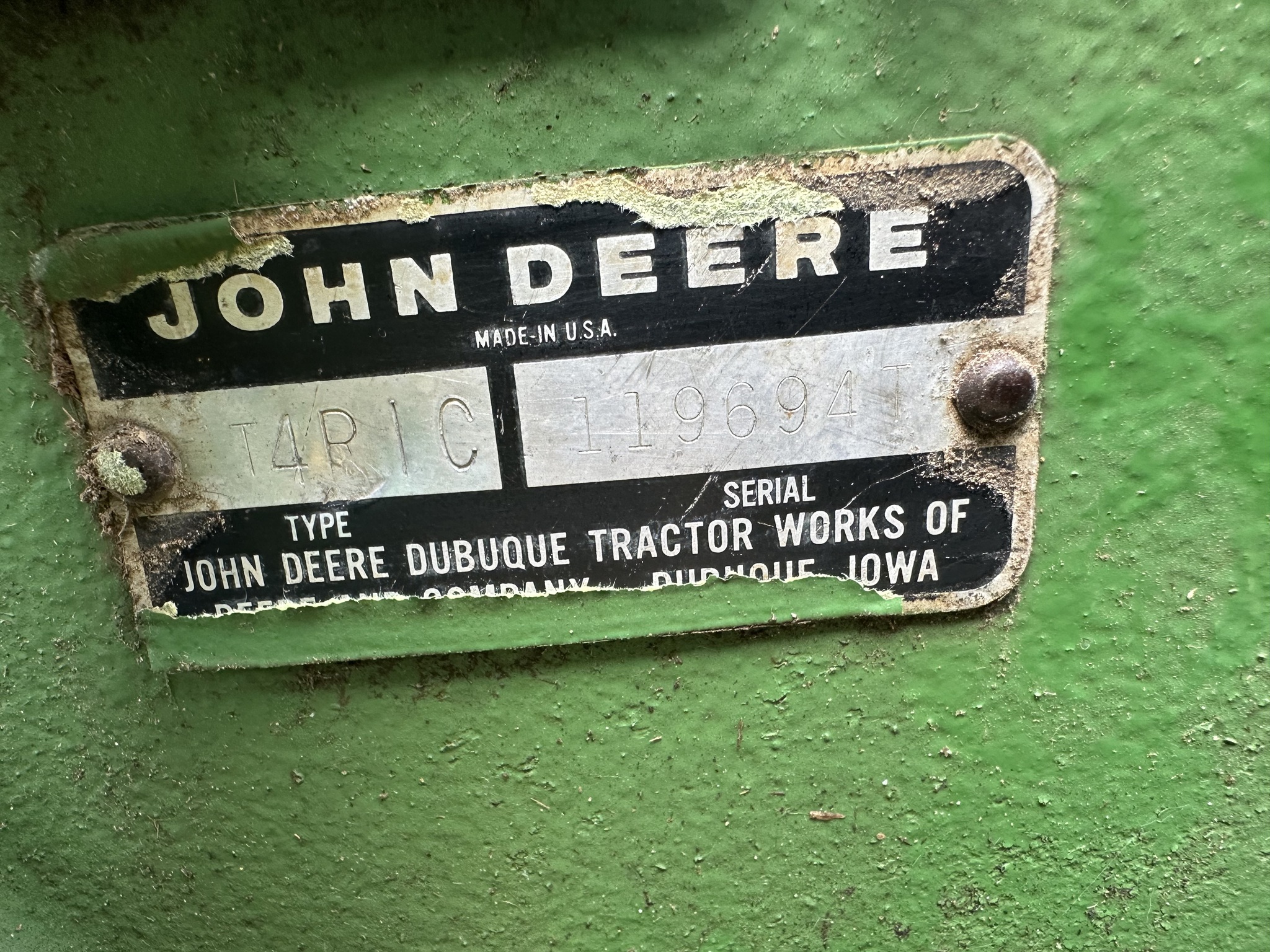 1971 John Deere 1020 Image 3