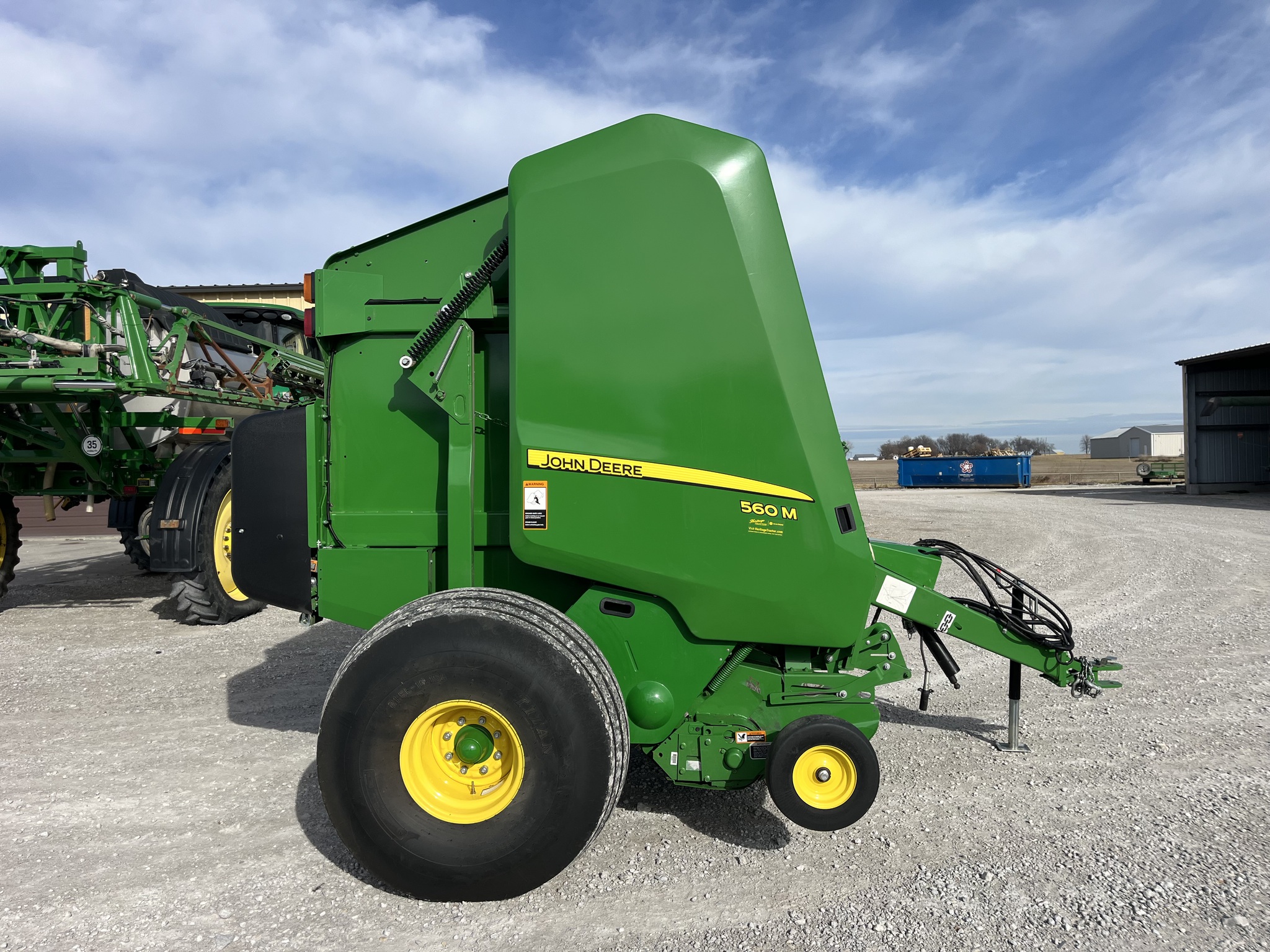  2022 John Deere 560M at Heritage Tractor in Nevada, MO