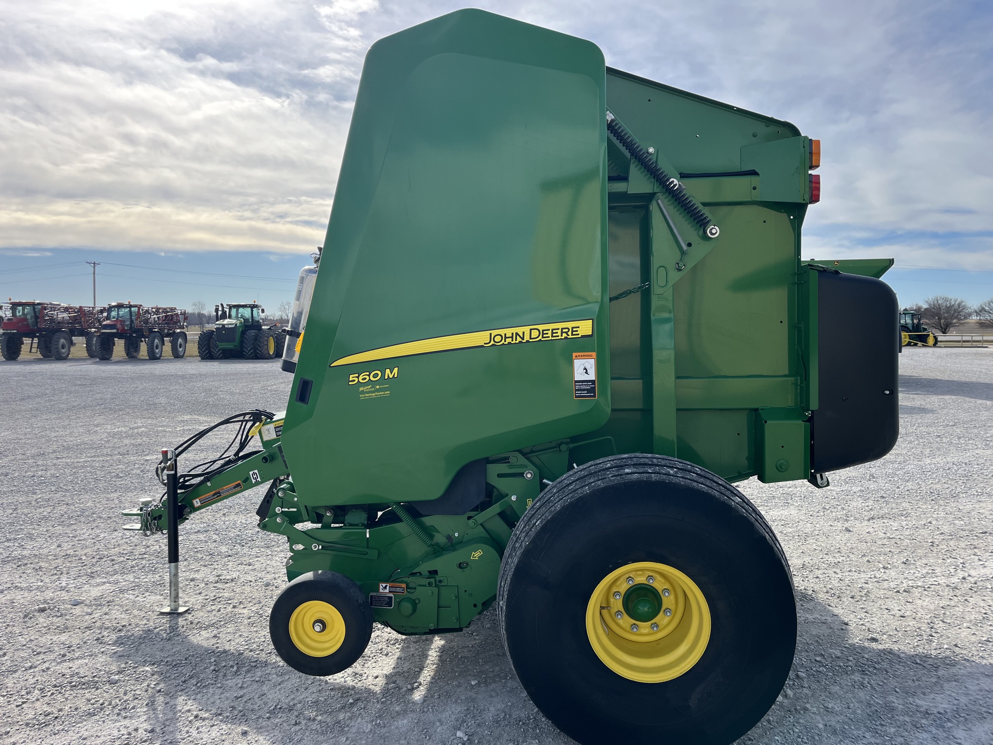  2022 John Deere 560M at Heritage Tractor in Nevada, MO