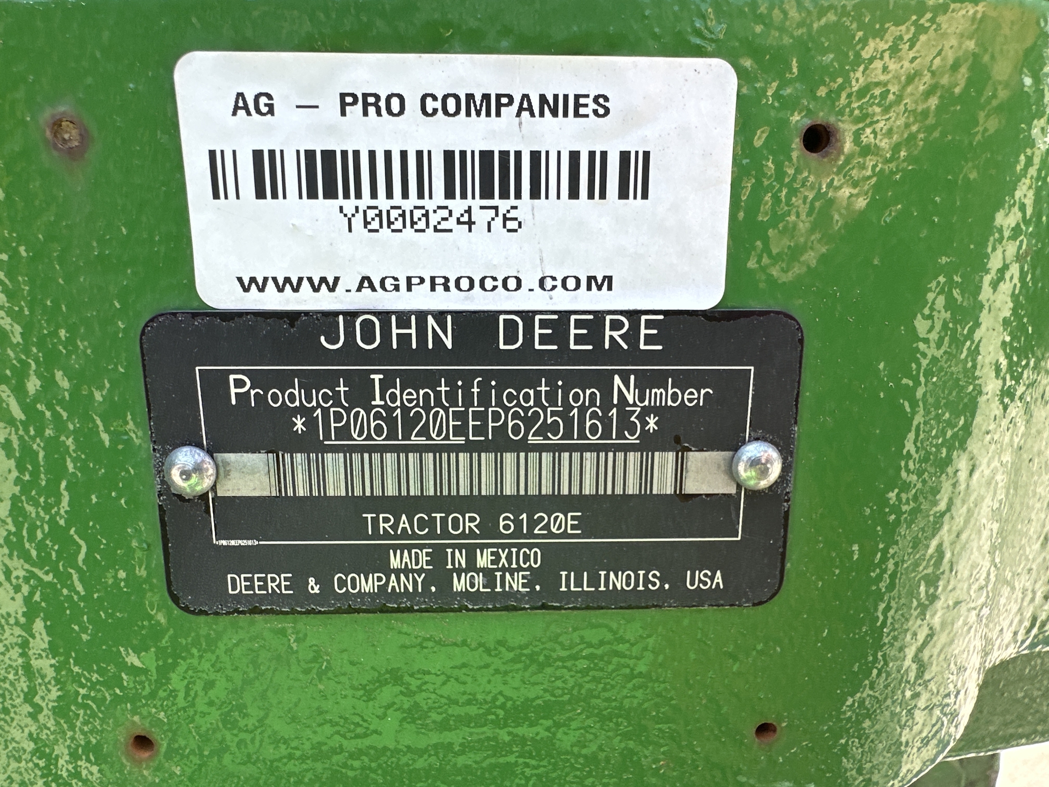 2023 John Deere 6120E Image 27