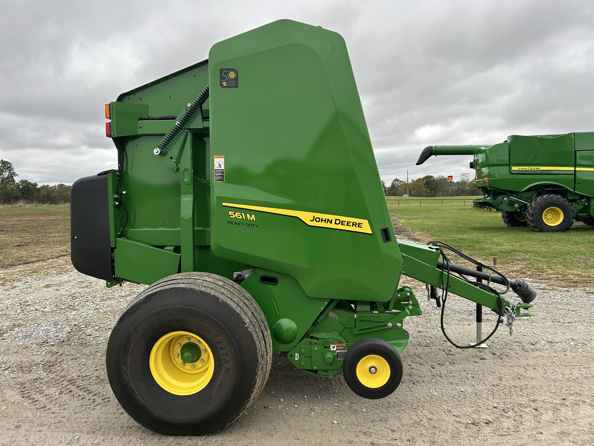  2025 John Deere 561M at Heritage Tractor in Clinton, MO