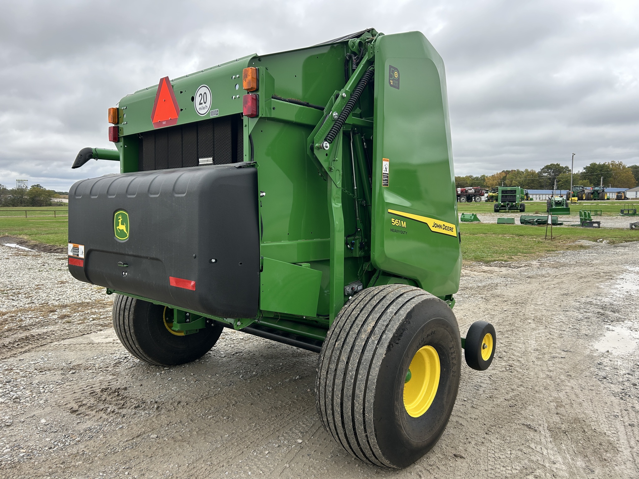 2025 John Deere 561M at Heritage Tractor in Clinton, MO