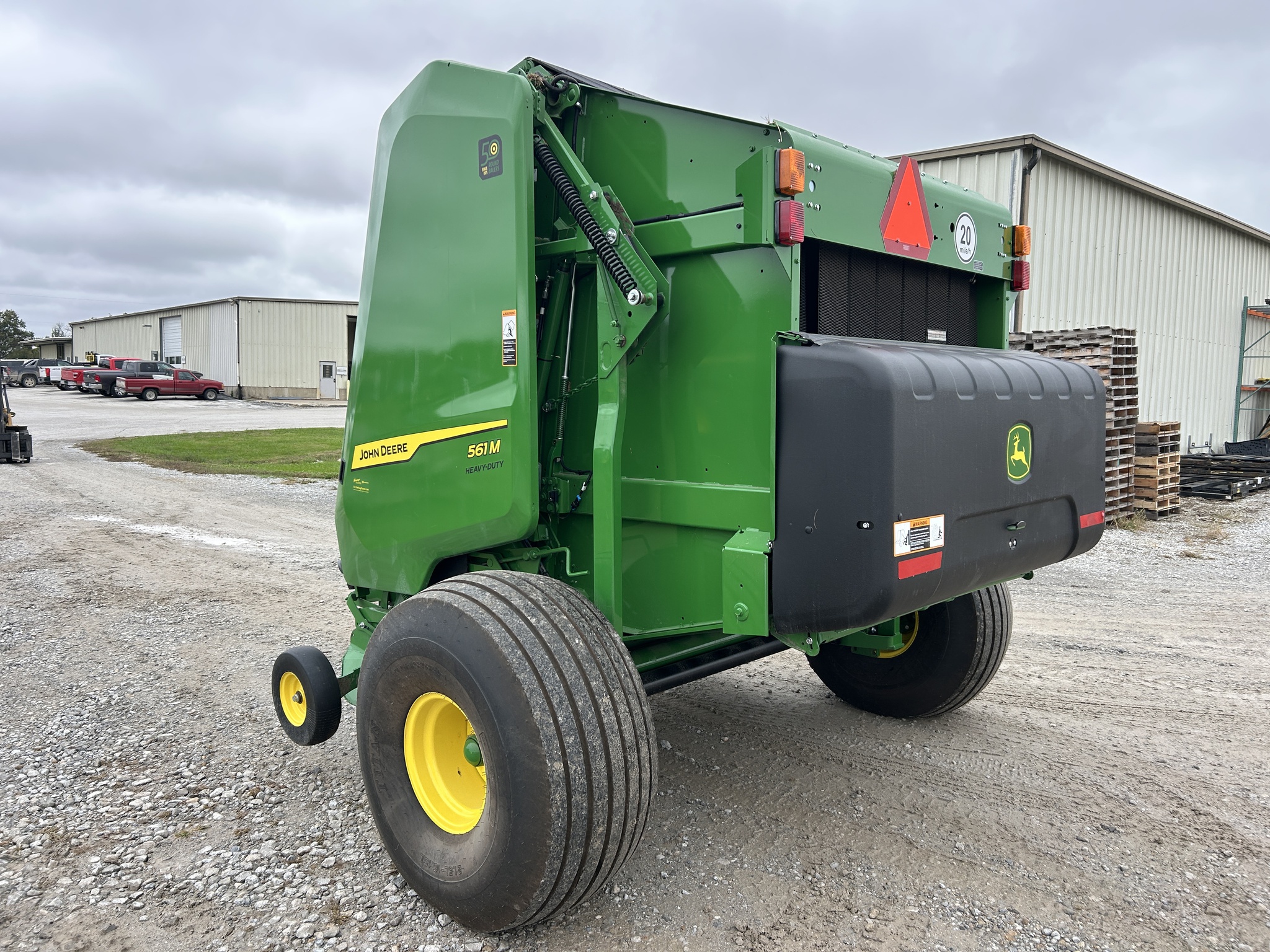  2025 John Deere 561M at Heritage Tractor in Clinton, MO