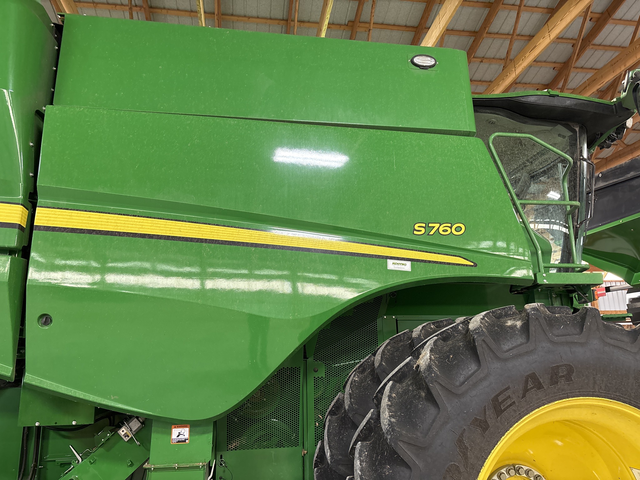 Used 2023 John Deere S760 Combines at Koenig Equipment in Urbana, OH - PhotoXL7