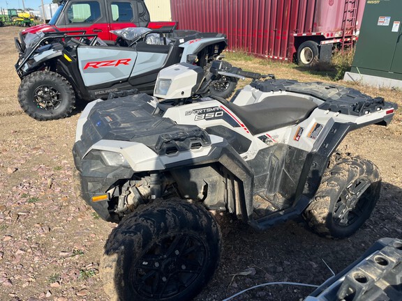 2023 Polaris SPORTSMAN 850 PREMIUM – CHALK GLOSS (2nd thumbnail)