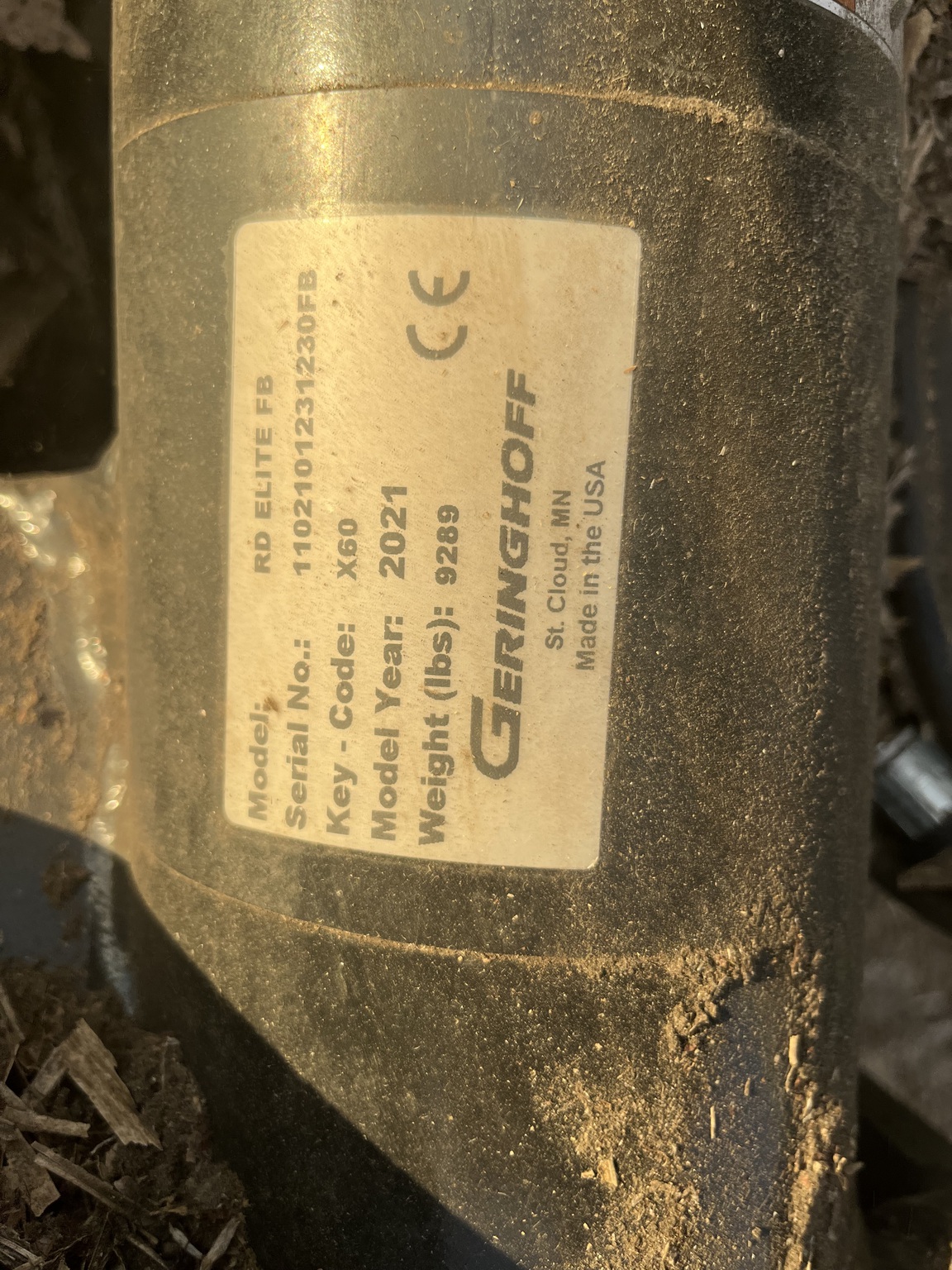  2021 Geringhoff RD1230FB at Heritage Tractor in Atchison, KS