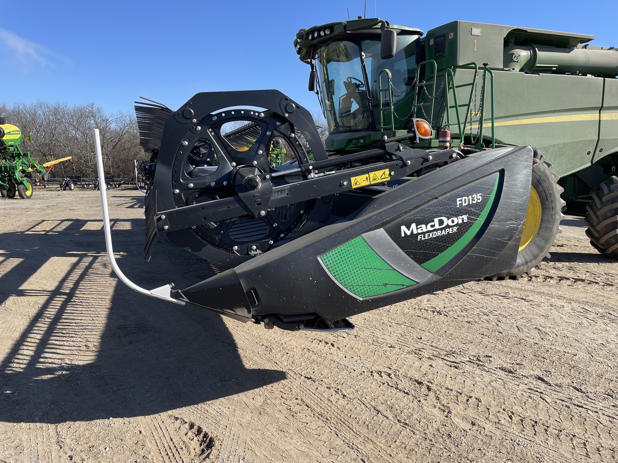  2022 MacDon FD135 at Heritage Tractor in Baldwin City, KS