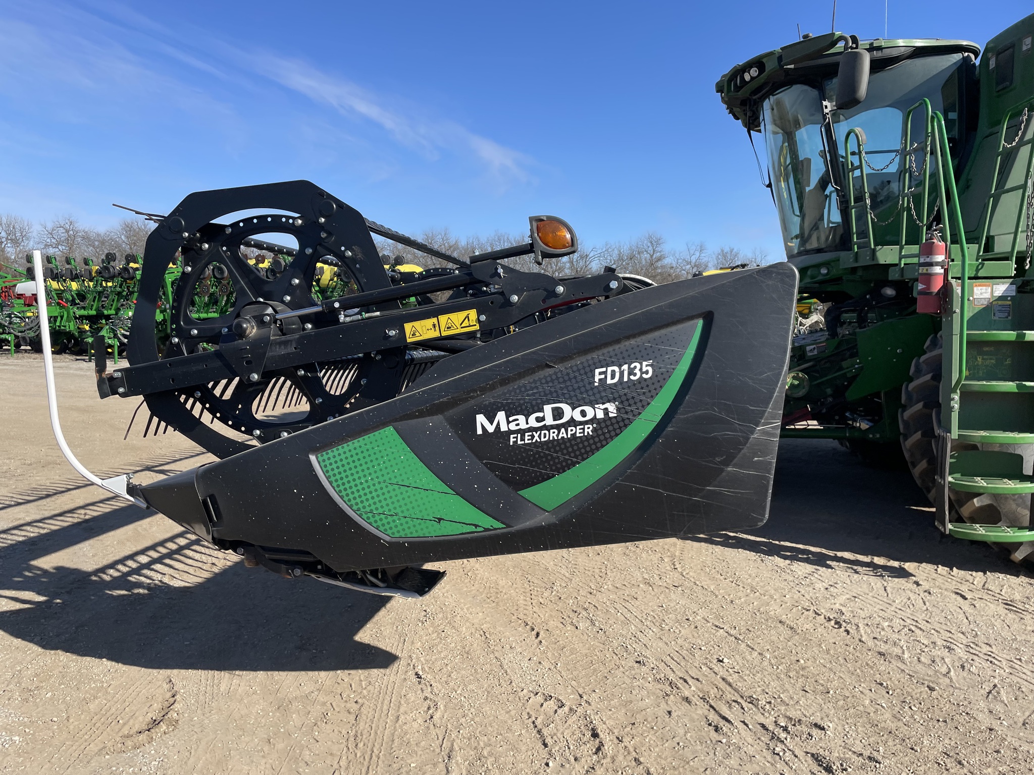  2022 MacDon FD135 at Heritage Tractor in Baldwin City, KS