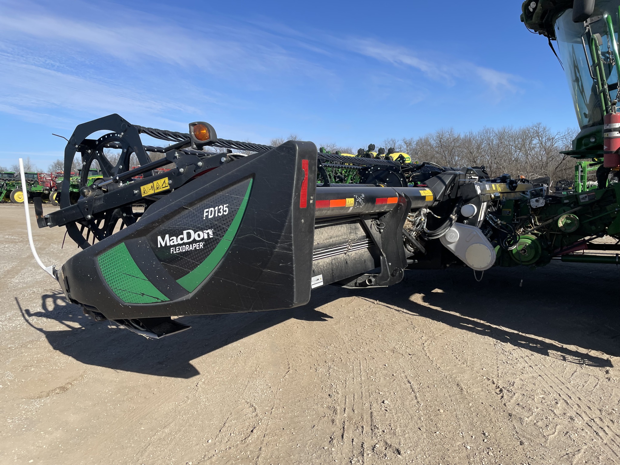  2022 MacDon FD135 at Heritage Tractor in Baldwin City, KS