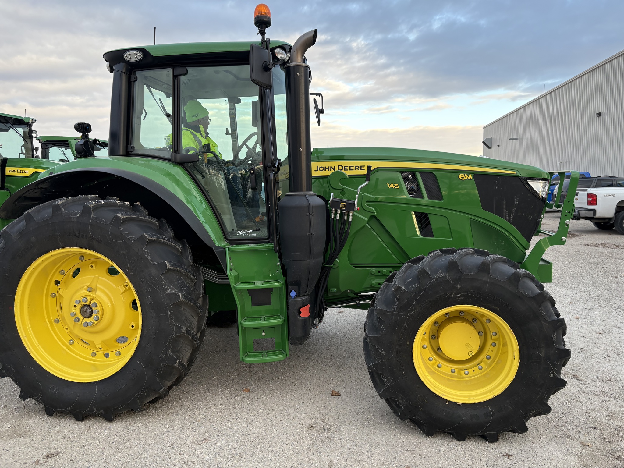  2025 John Deere 6M 145 at Heritage Tractor in Kewanee, IL