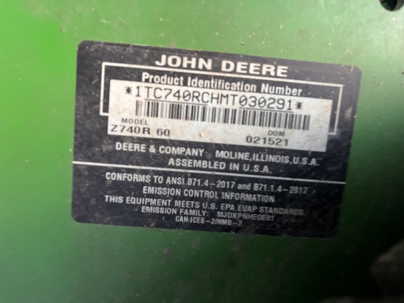 2021 John Deere Z740R - Photo23