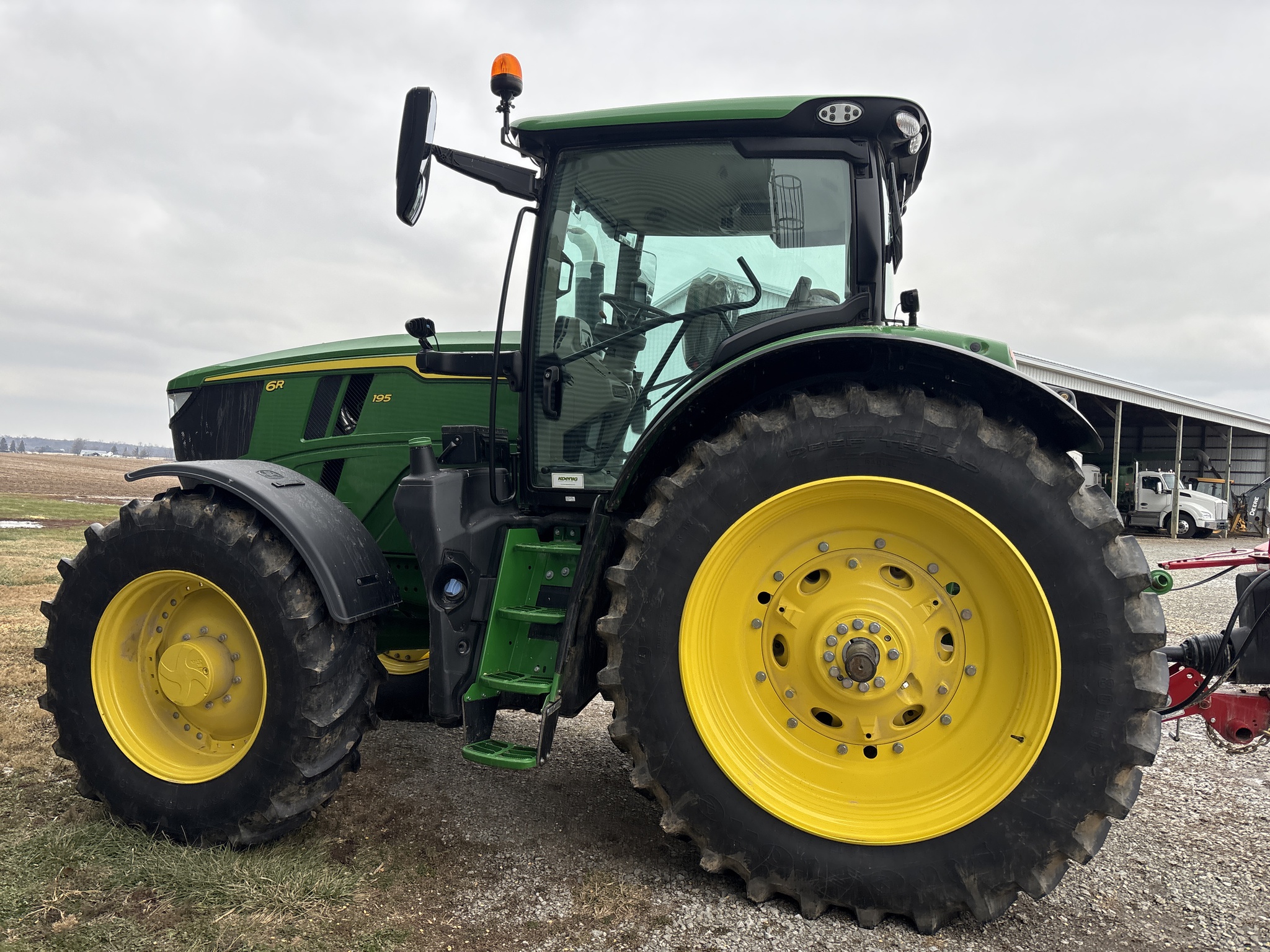 Used 2024 John Deere 6R 195 Row Crop Tractors at Koenig Equipment in Urbana, OH - PhotoXL2