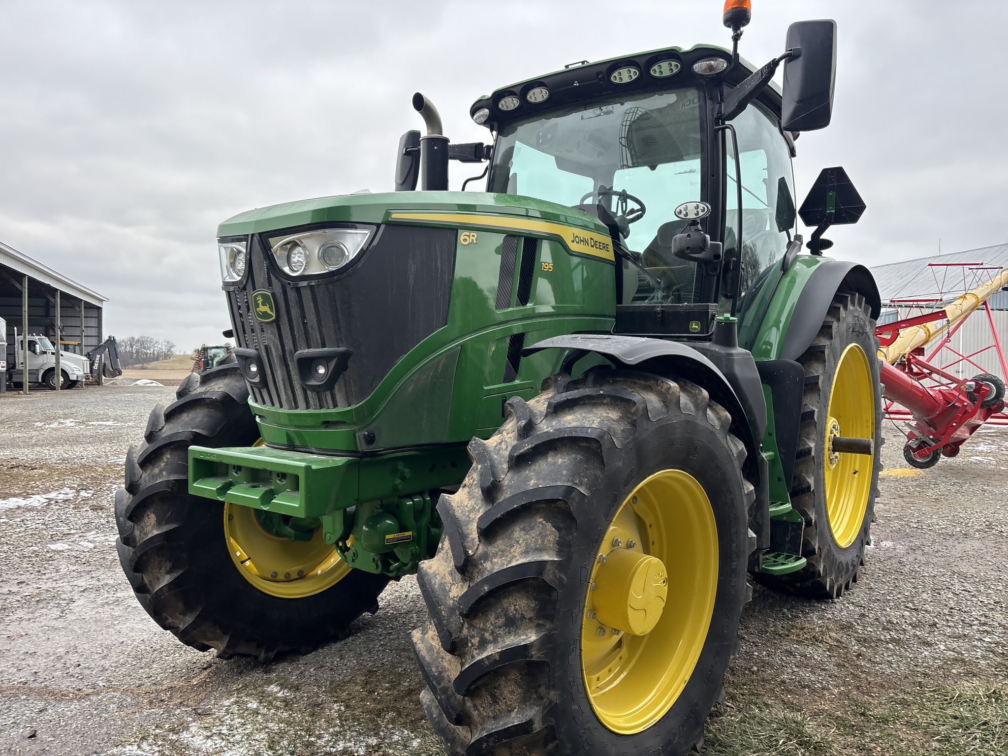 Used 2024 John Deere 6R 195 Row Crop Tractors at Koenig Equipment in Urbana, OH - PhotoXL0