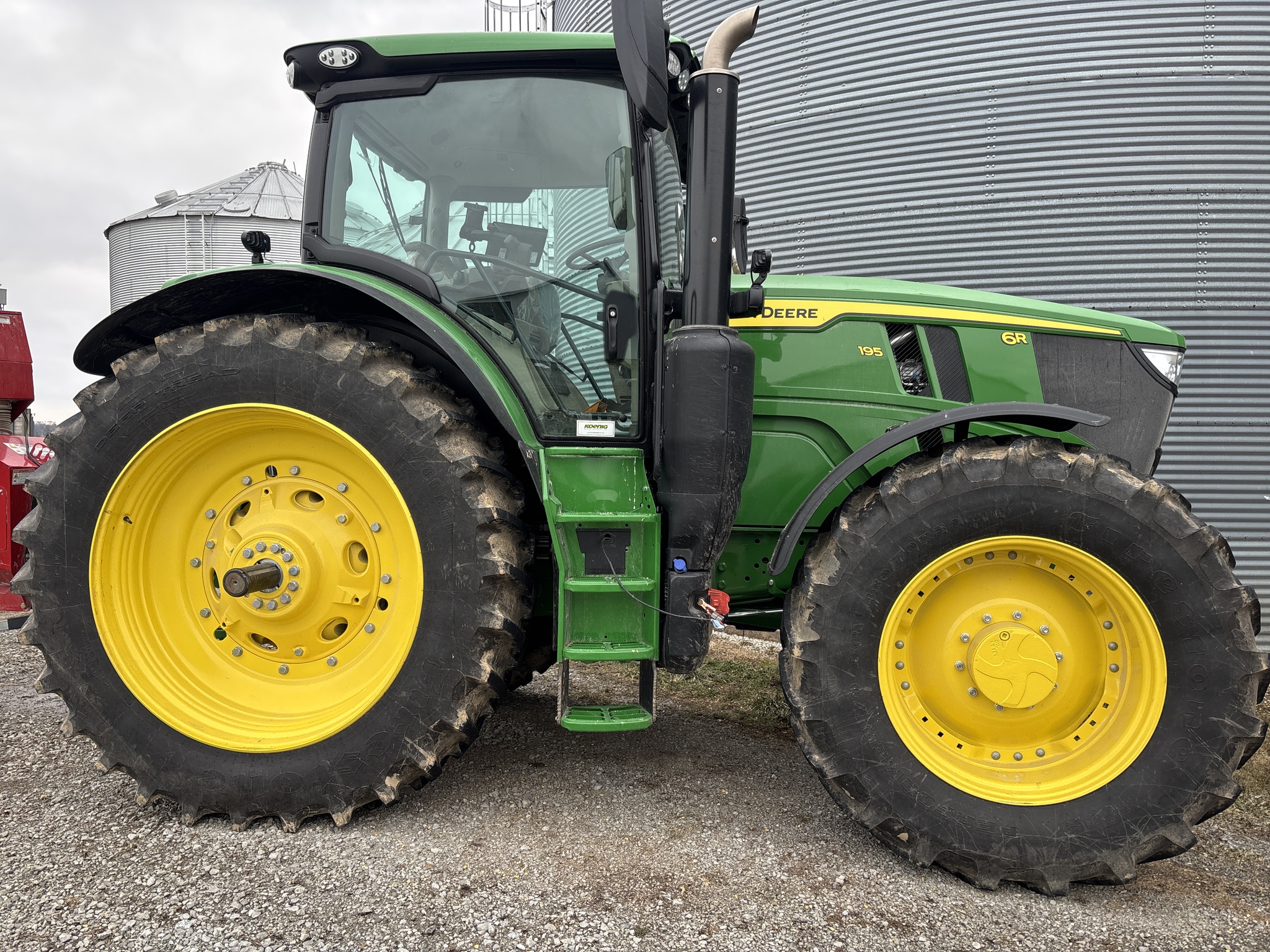 Used 2024 John Deere 6R 195 Row Crop Tractors at Koenig Equipment in Urbana, OH - PhotoXL1