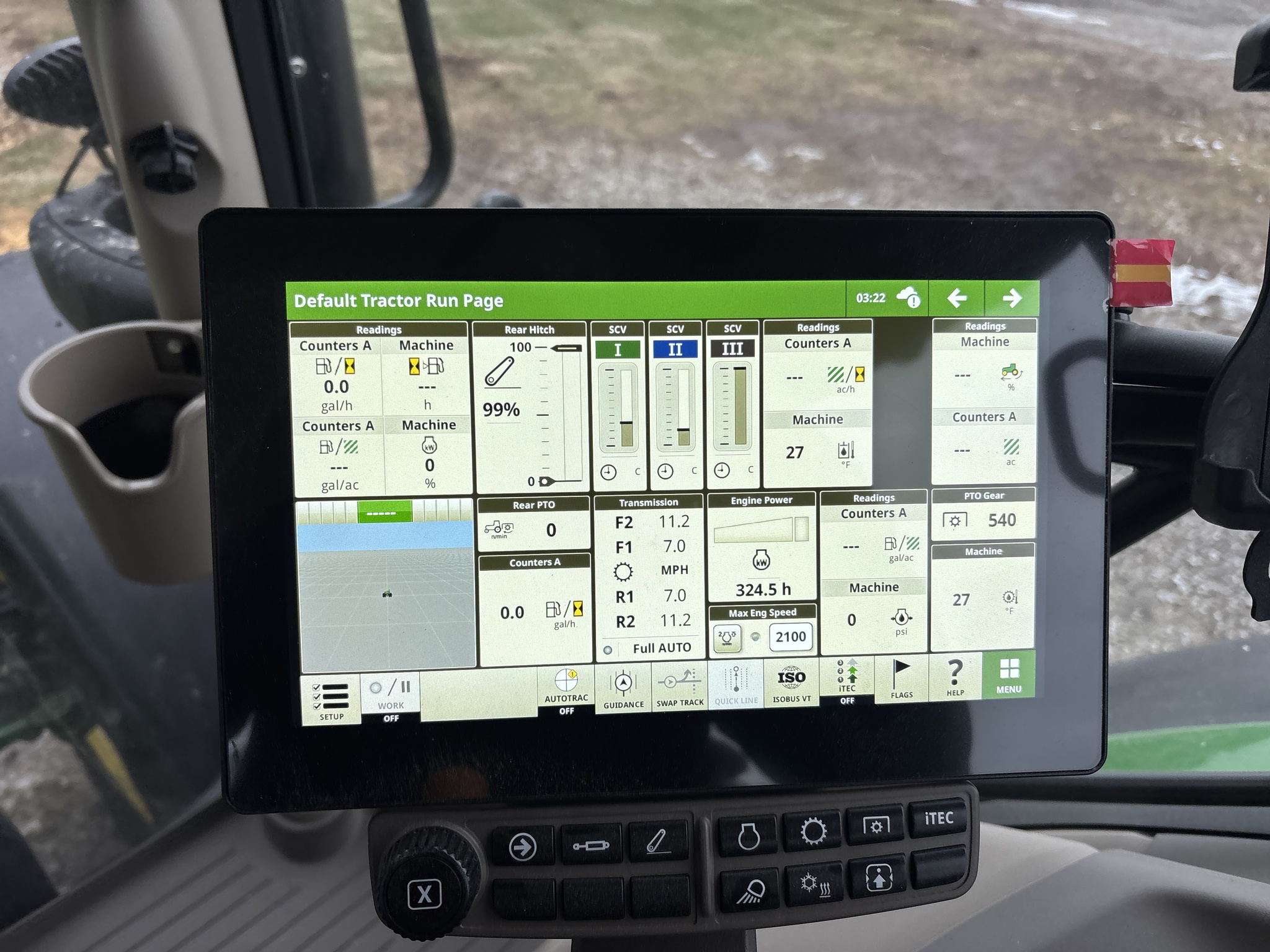 Used 2024 John Deere 6R 195 Row Crop Tractors at Koenig Equipment in Urbana, OH - PhotoXL16