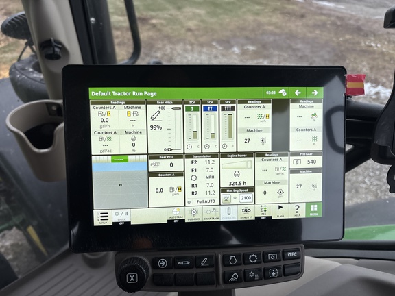 Used 2024 John Deere 6R 195 Row Crop Tractors at Koenig Equipment in Urbana, OH - Photo16