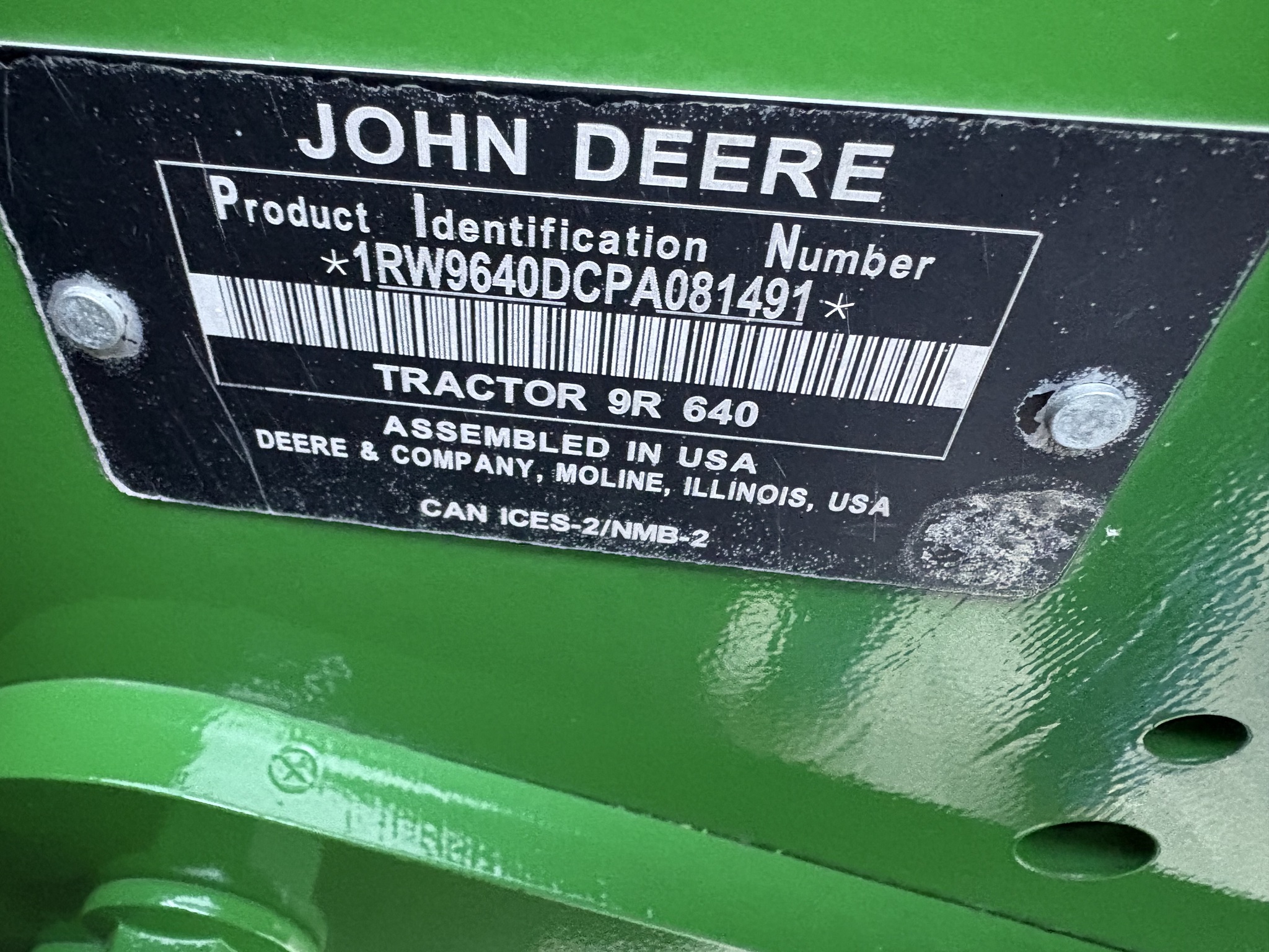 2023 John Deere 9R 640 Image 9