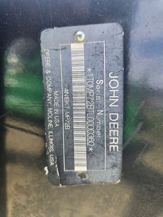 Used 2020 John Deere mp72 CCE Attachments at Horizon Ag & Turf in Edmonton West, AB - Photo2