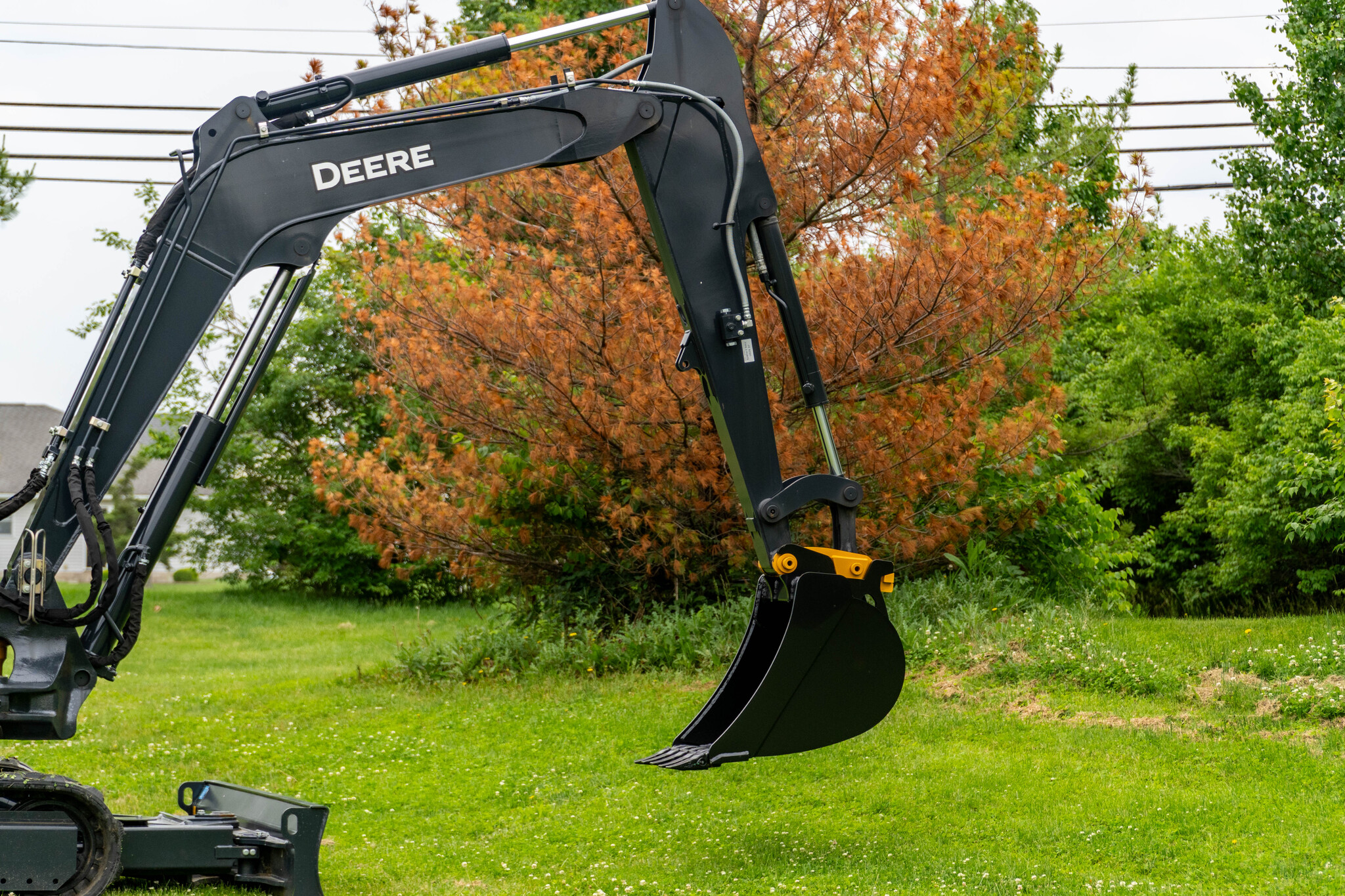 New In-Stock 2024 John Deere 60 P Compact Excavators at Koenig Equipment in Urbana, OH - PhotoXL31