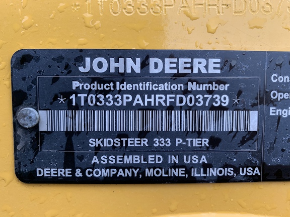 Photo of 2024 John Deere 333 P