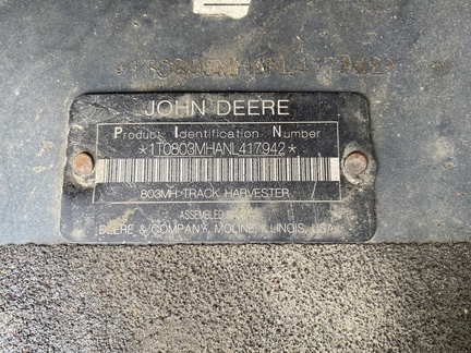 2022 John Deere 803MH