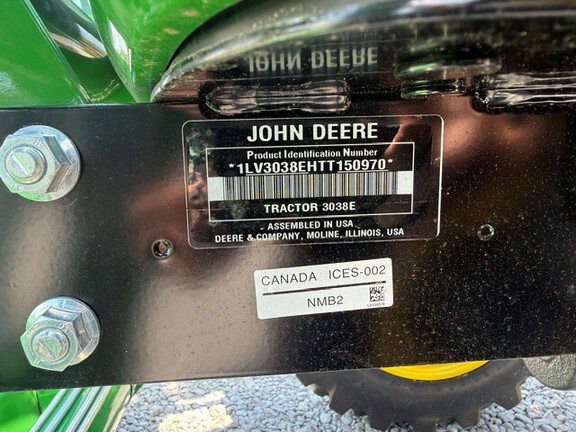 2026 John Deere 3038E