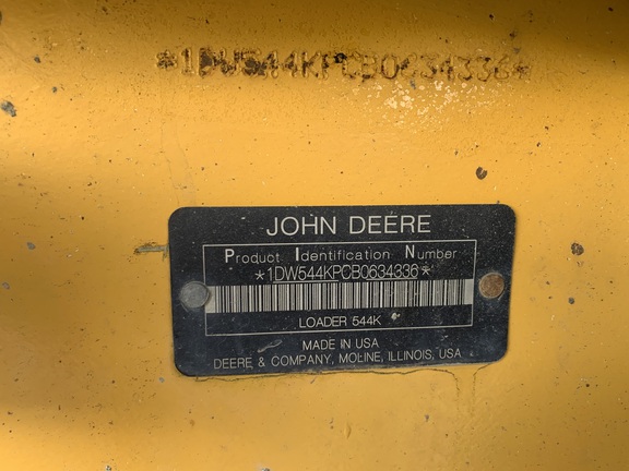 2011 John Deere 544K