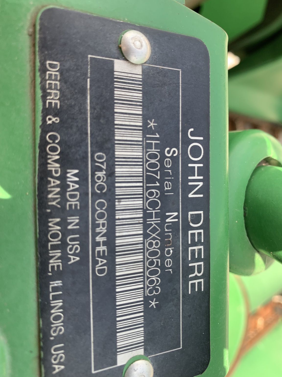  2019 John Deere 716C at Heritage Tractor in Lamar, MO