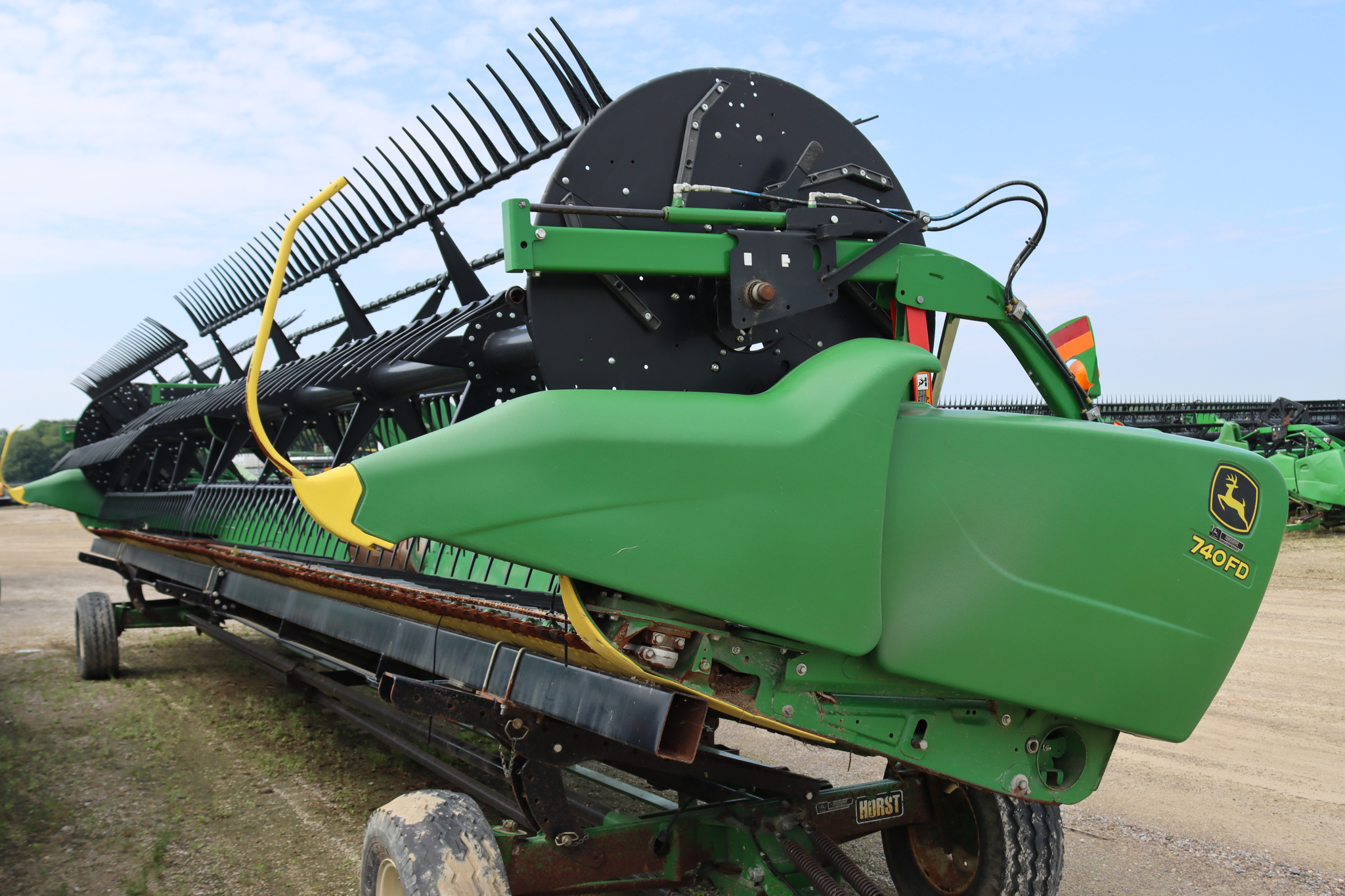 2019 John Deere 740FD Combine Platforms
