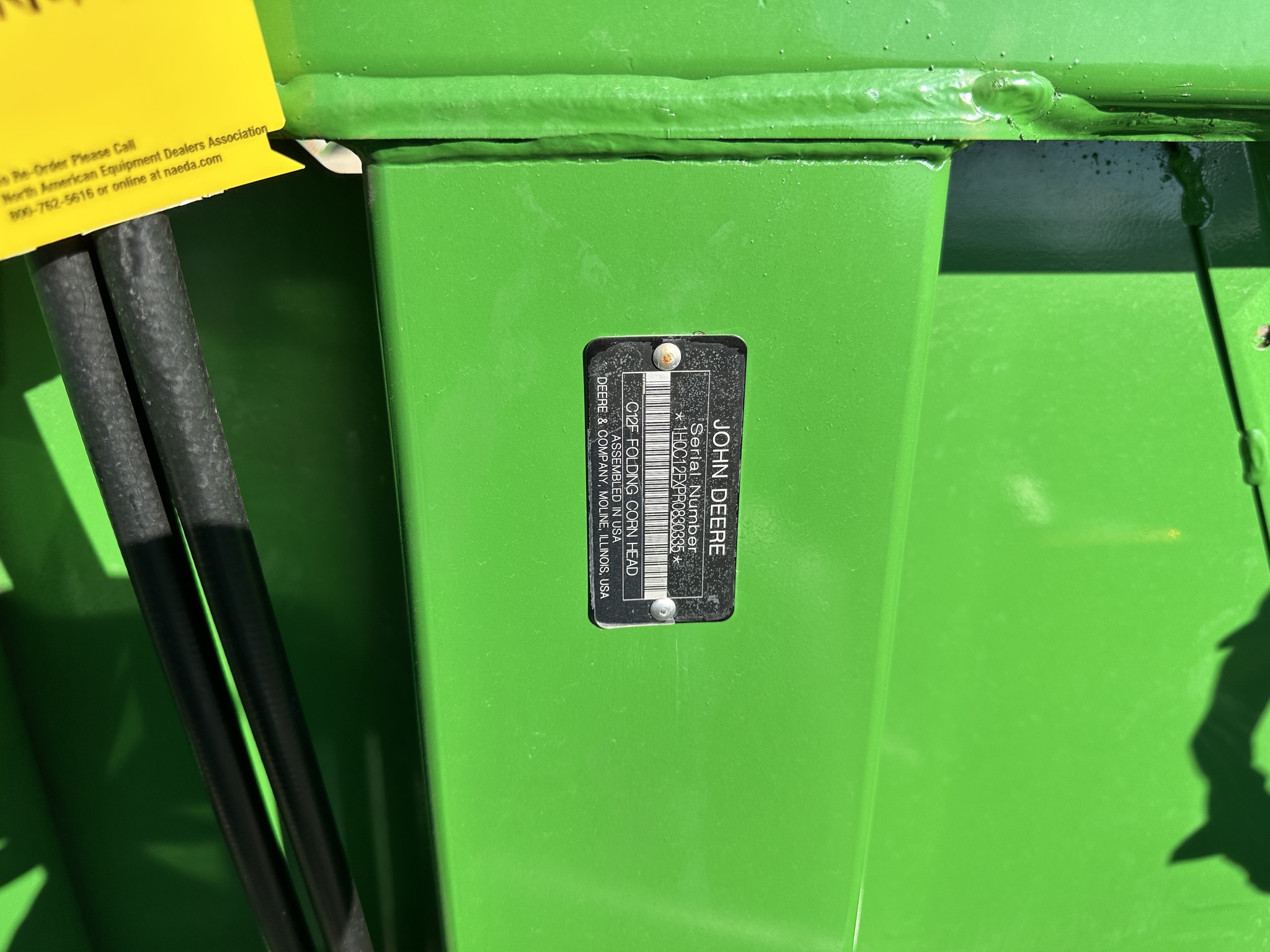  2024 John Deere C12F at Heritage Tractor in Brimfield, IL