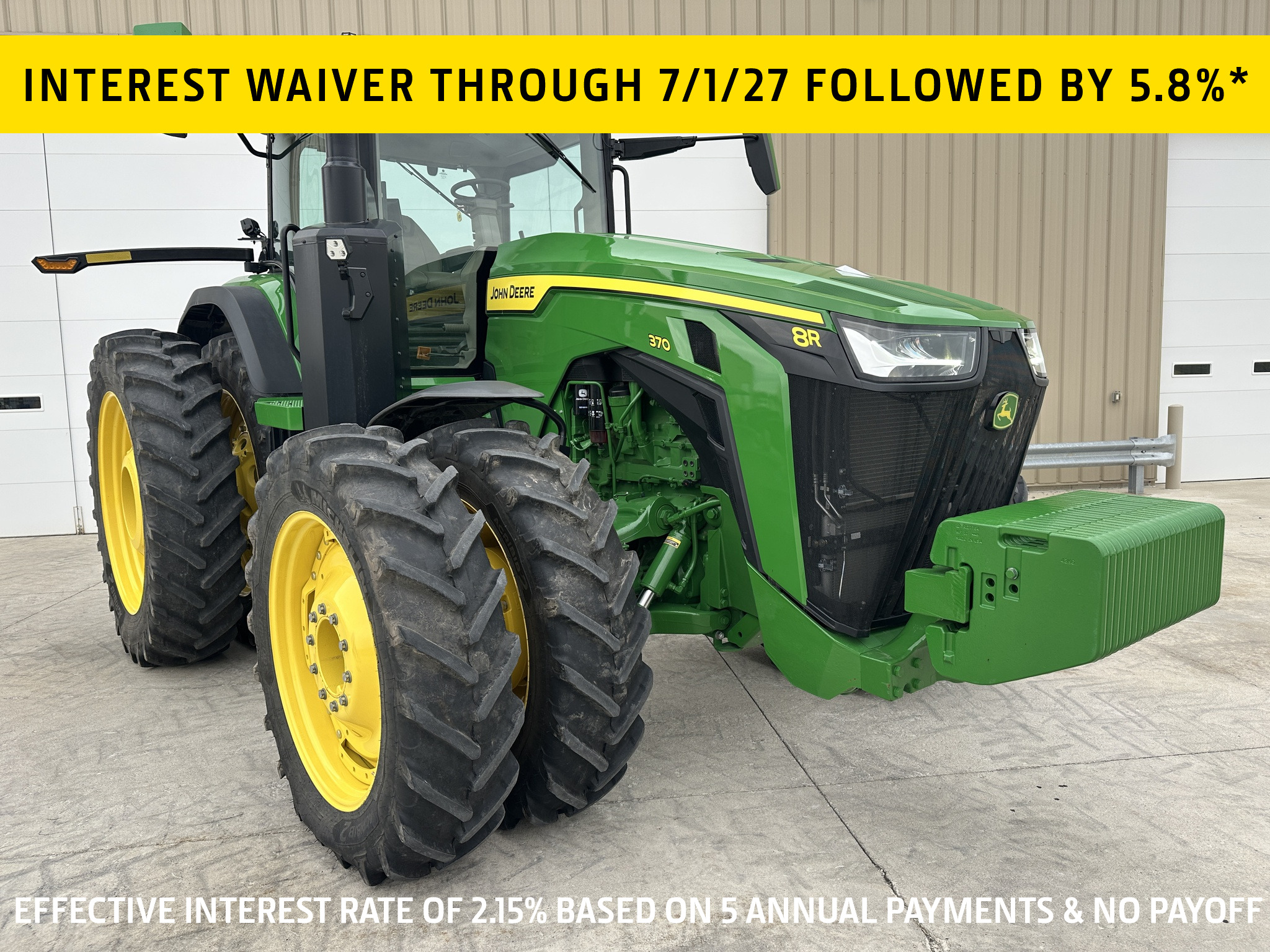 2024 John Deere 8R 370 Image 1