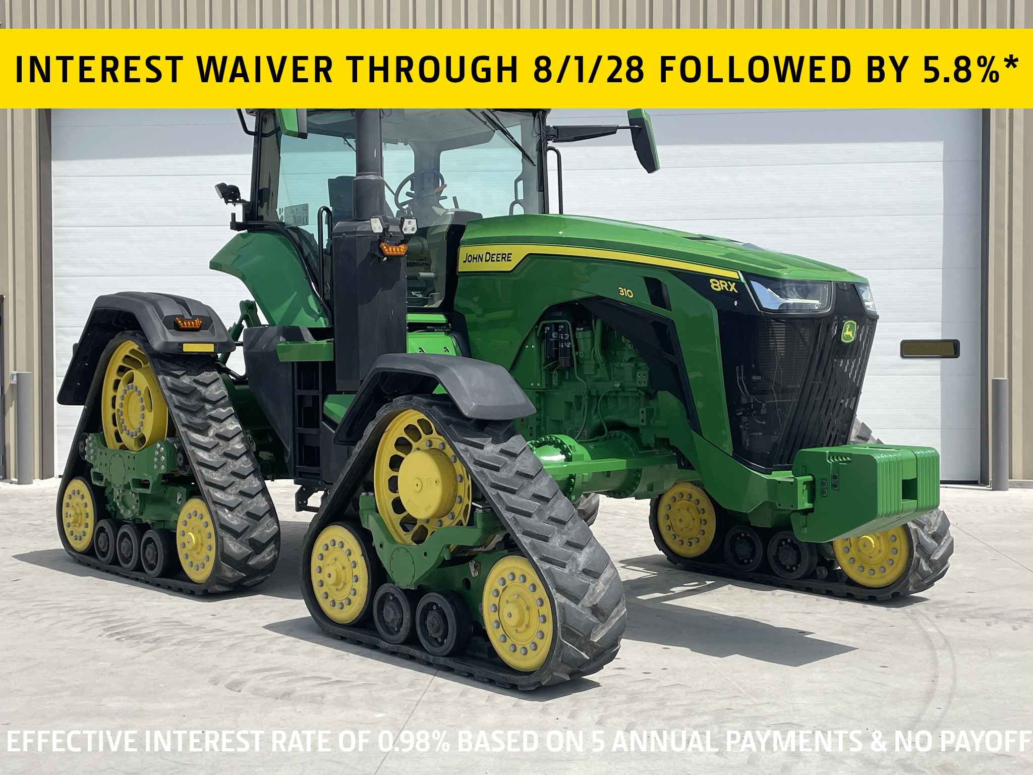 2021 John Deere 8RX 310 Image 1