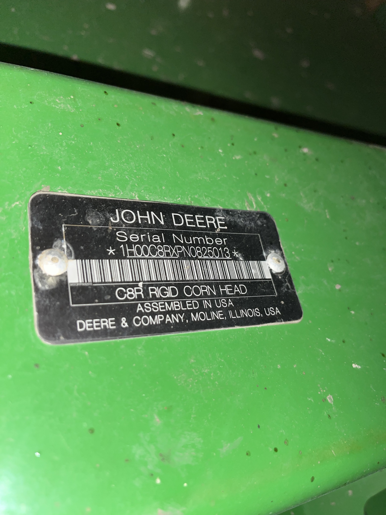  2023 John Deere C8R at Heritage Tractor in Seneca, KS