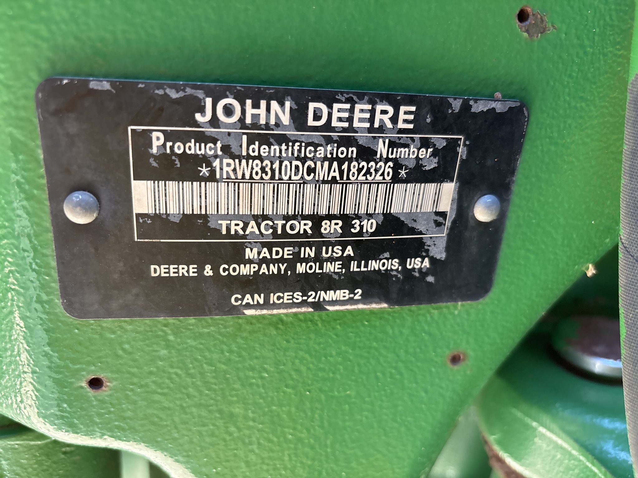 2021 John Deere 8R 310 Image 47
