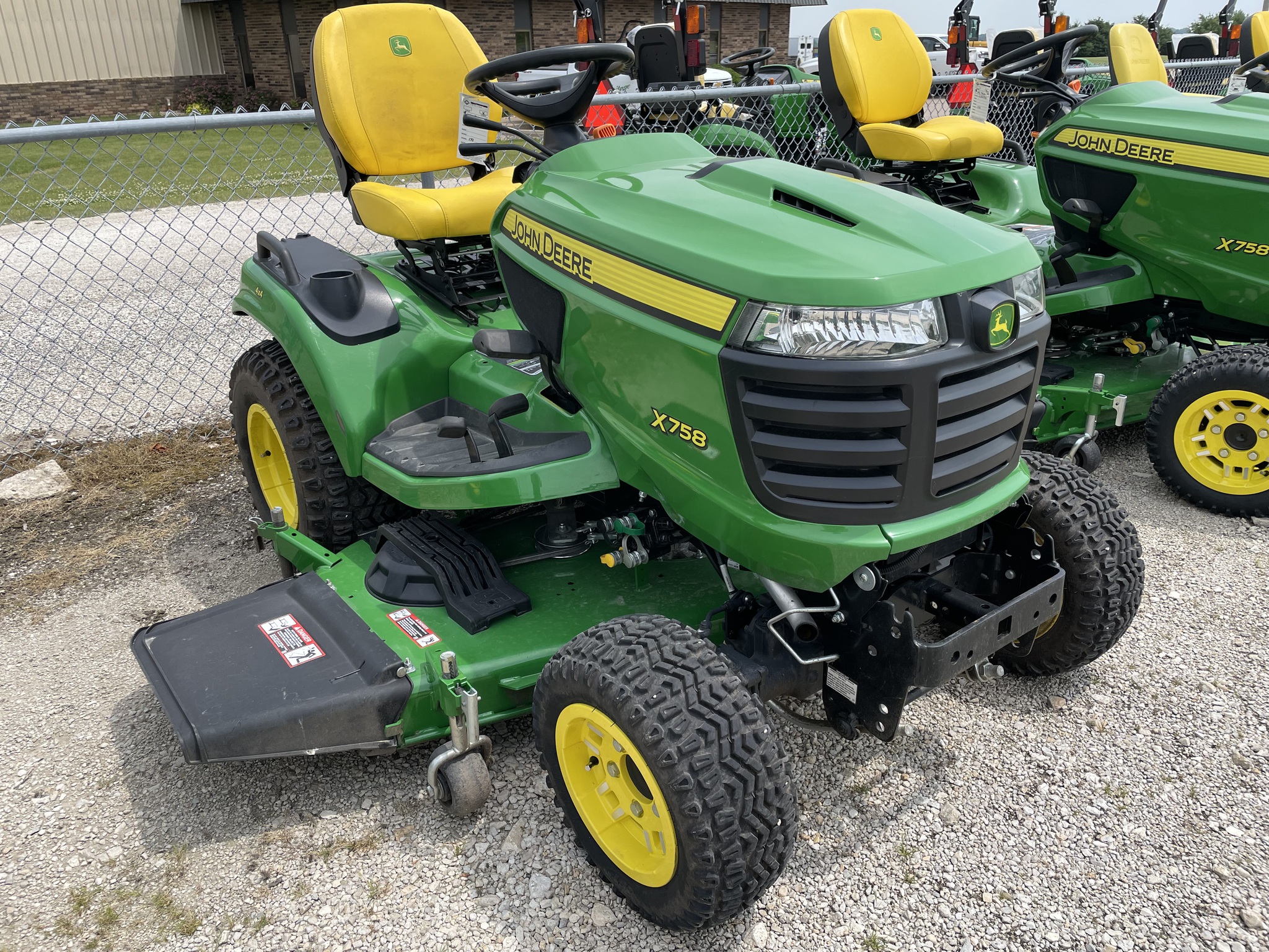  2024 John Deere X758 at Heritage Tractor in Kewanee, IL