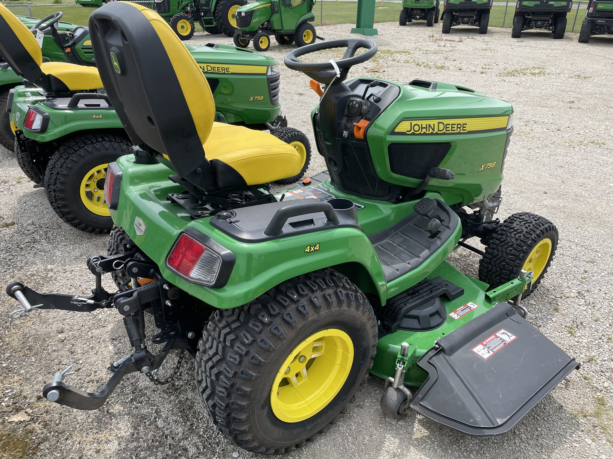  2024 John Deere X758 at Heritage Tractor in Kewanee, IL