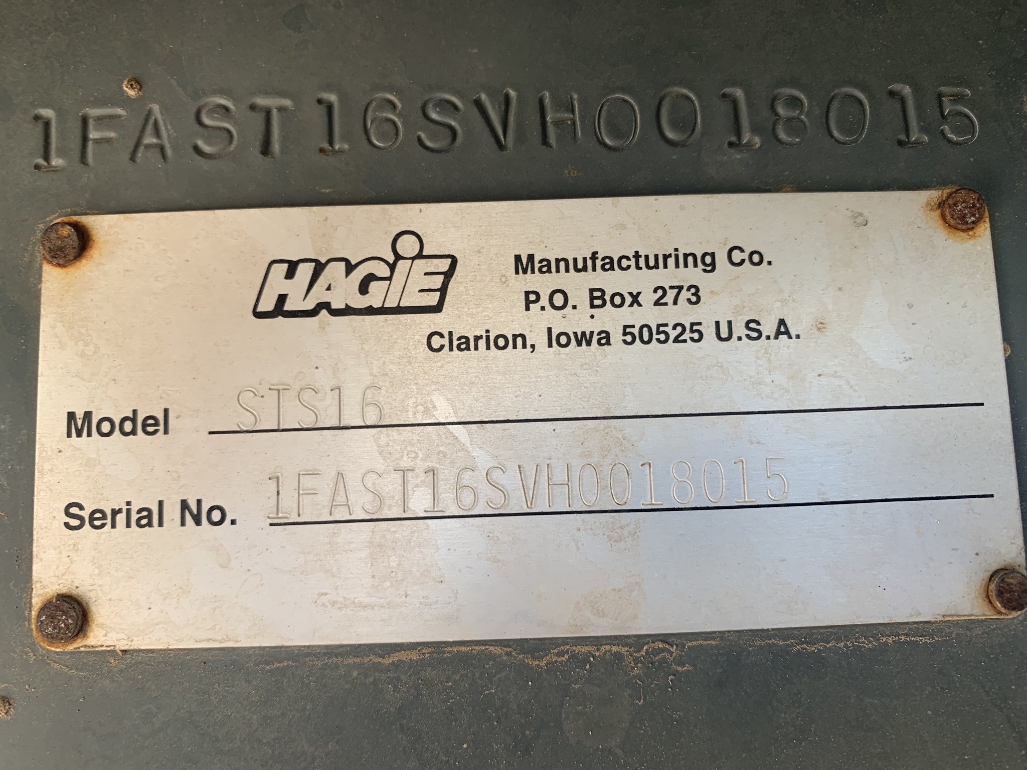 2018 Hagie STS16 Image 23