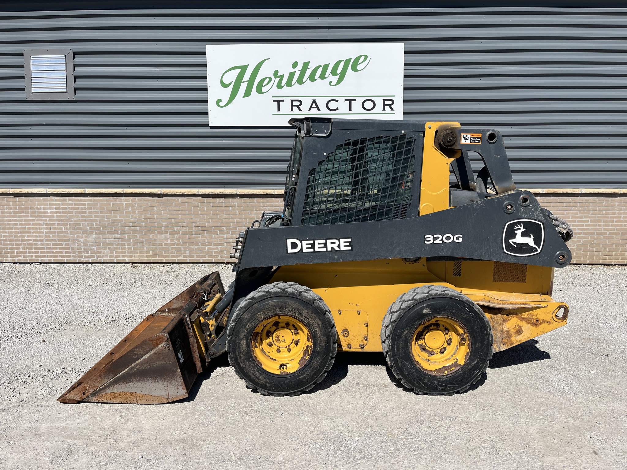  2022 John Deere 320G at Heritage Tractor in Smithville, MO