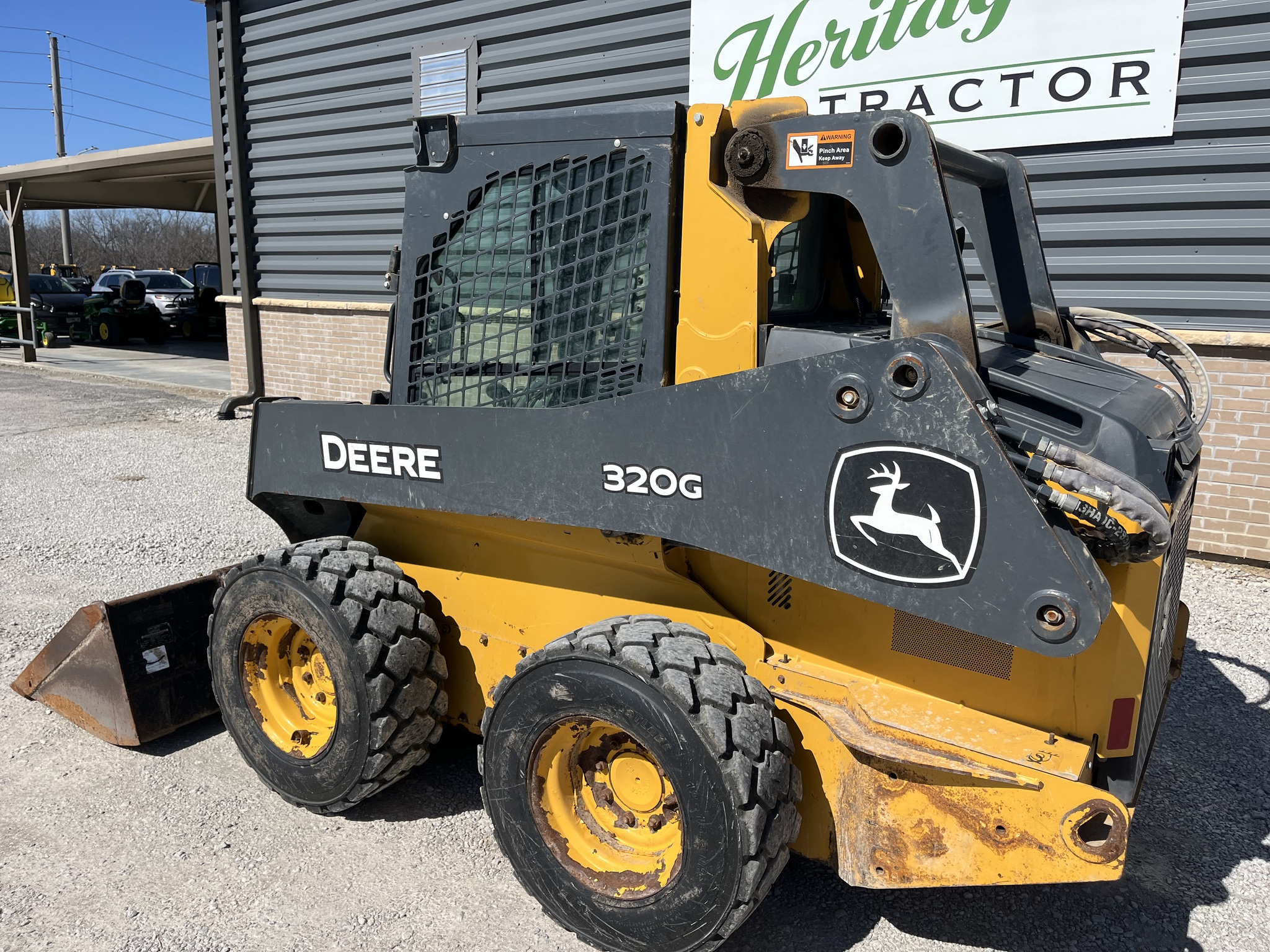  2022 John Deere 320G at Heritage Tractor in Smithville, MO